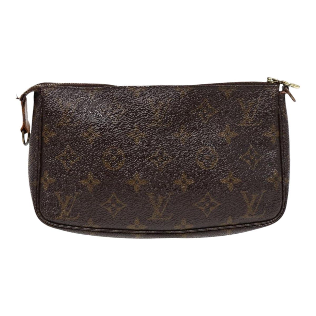 Louis Vuitton Pochette Accessoire Brown Canvas Clutch Bag (Pre-Owned) Size ONE SIZE - 1 Thumbnail