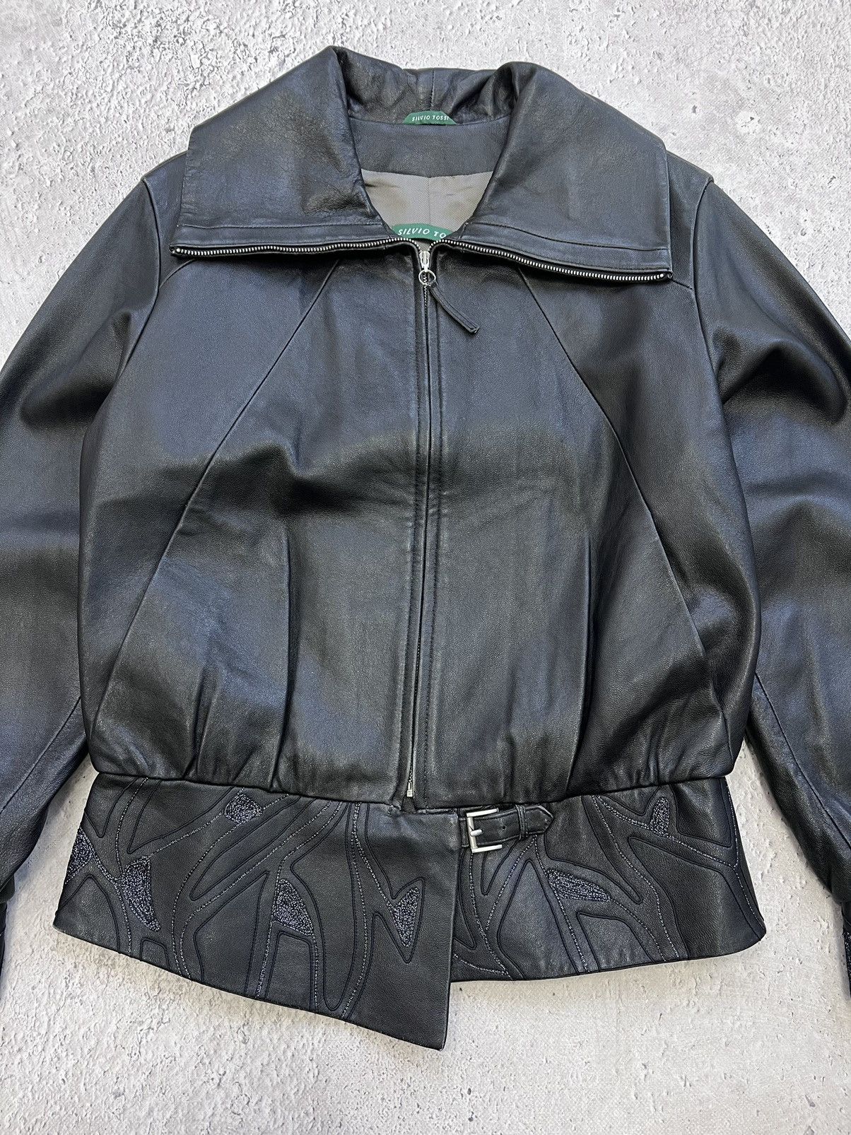 If Six Was Nine × Japanese Brand × Le Grande Bleu (L.G.B.) Japanese Brand Avant-Garde Leather Jacket Size US M / EU 48-50 / 2 - 3 Thumbnail