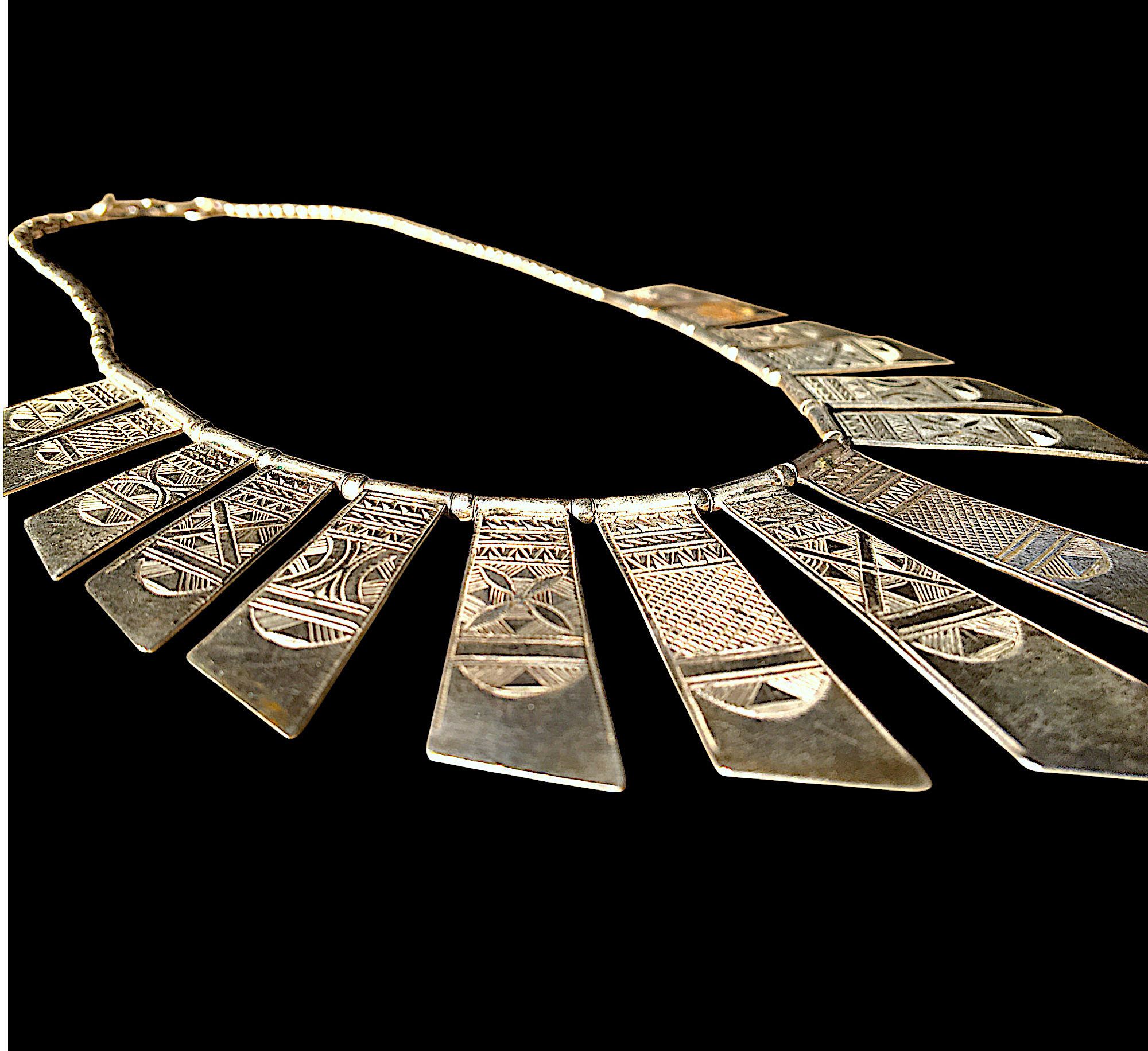 Other Antique Tuareg Necklace in Solid Sterling Silver Size ONE SIZE - 4 Thumbnail