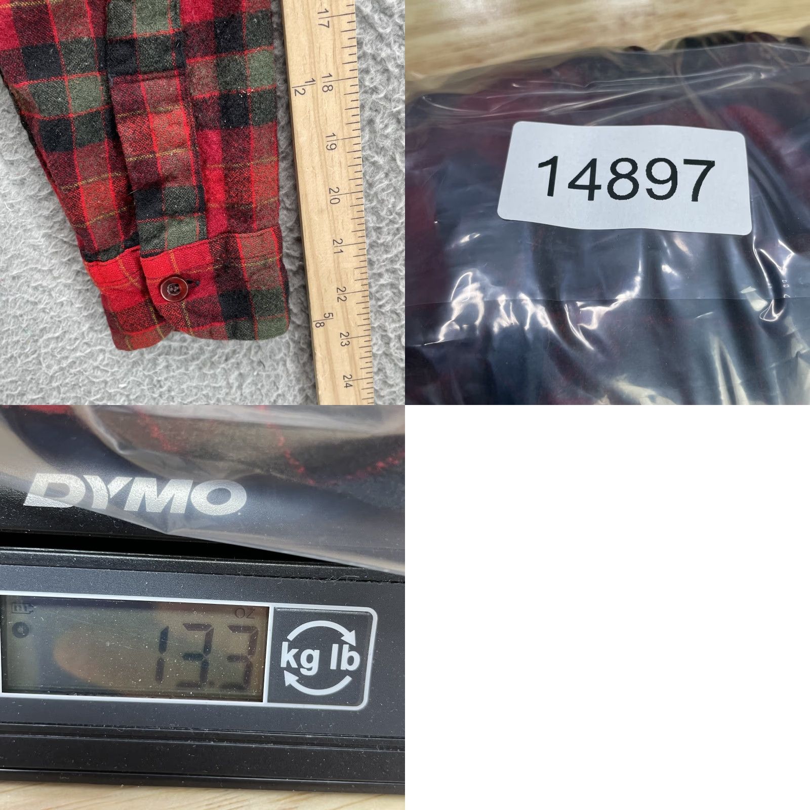 Pendleton VINTAGE Pendleton 100% Wool Flannel Shirt Med Outdoor Logger Cabin Workwear Grunge Size US M / EU 48-50 / 2 - 8 Thumbnail