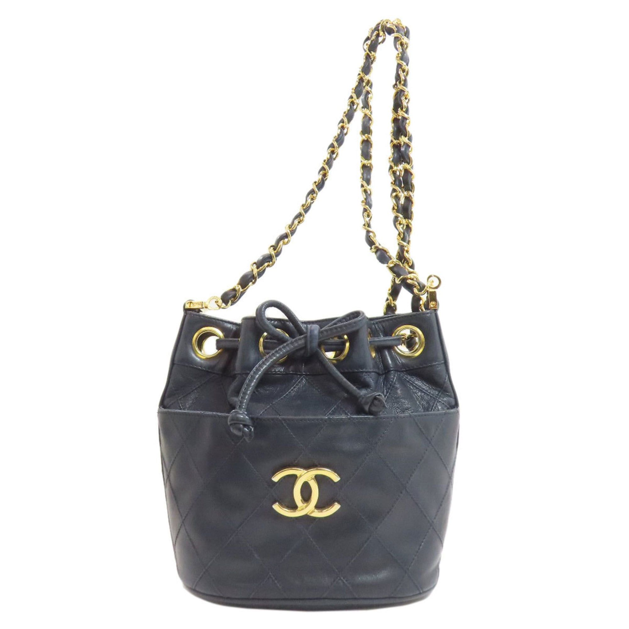 Chanel CHANEL Bicolore Gold Hardware Lambskin Shoulder Bag for Women Size ONE SIZE - 1 Thumbnail