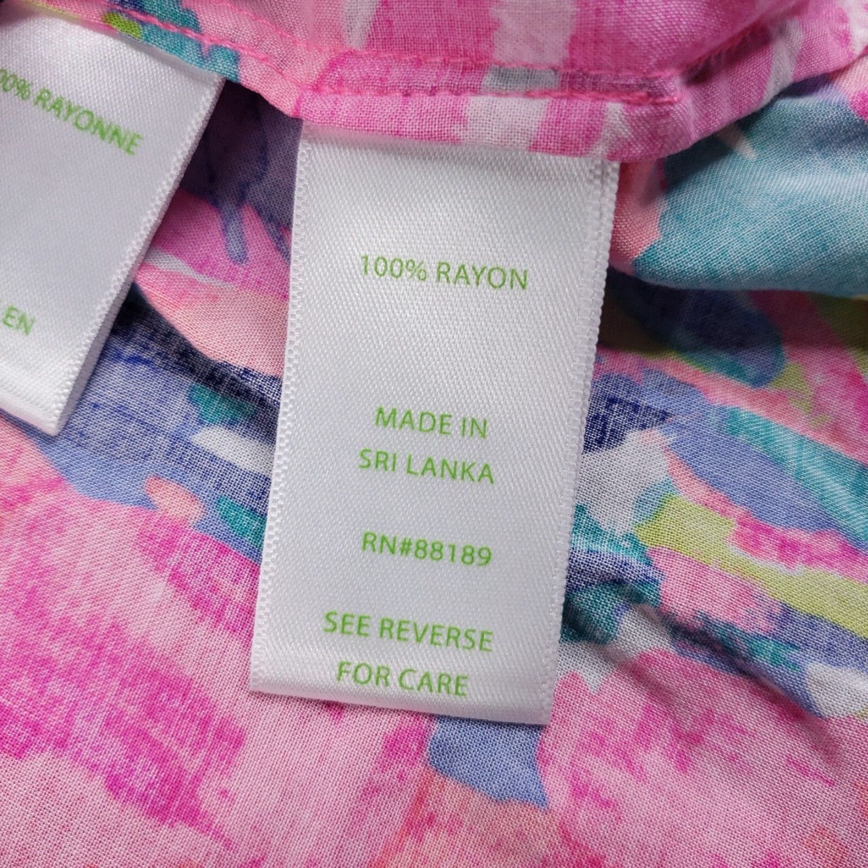 Lilly Pulitzer Lilly Pulitzer Tunic Blouse Womens XXS Pink Long Sleeve V-Neck Casual Lightweight Size XXS / US 00 / IT 34 - 7 Thumbnail