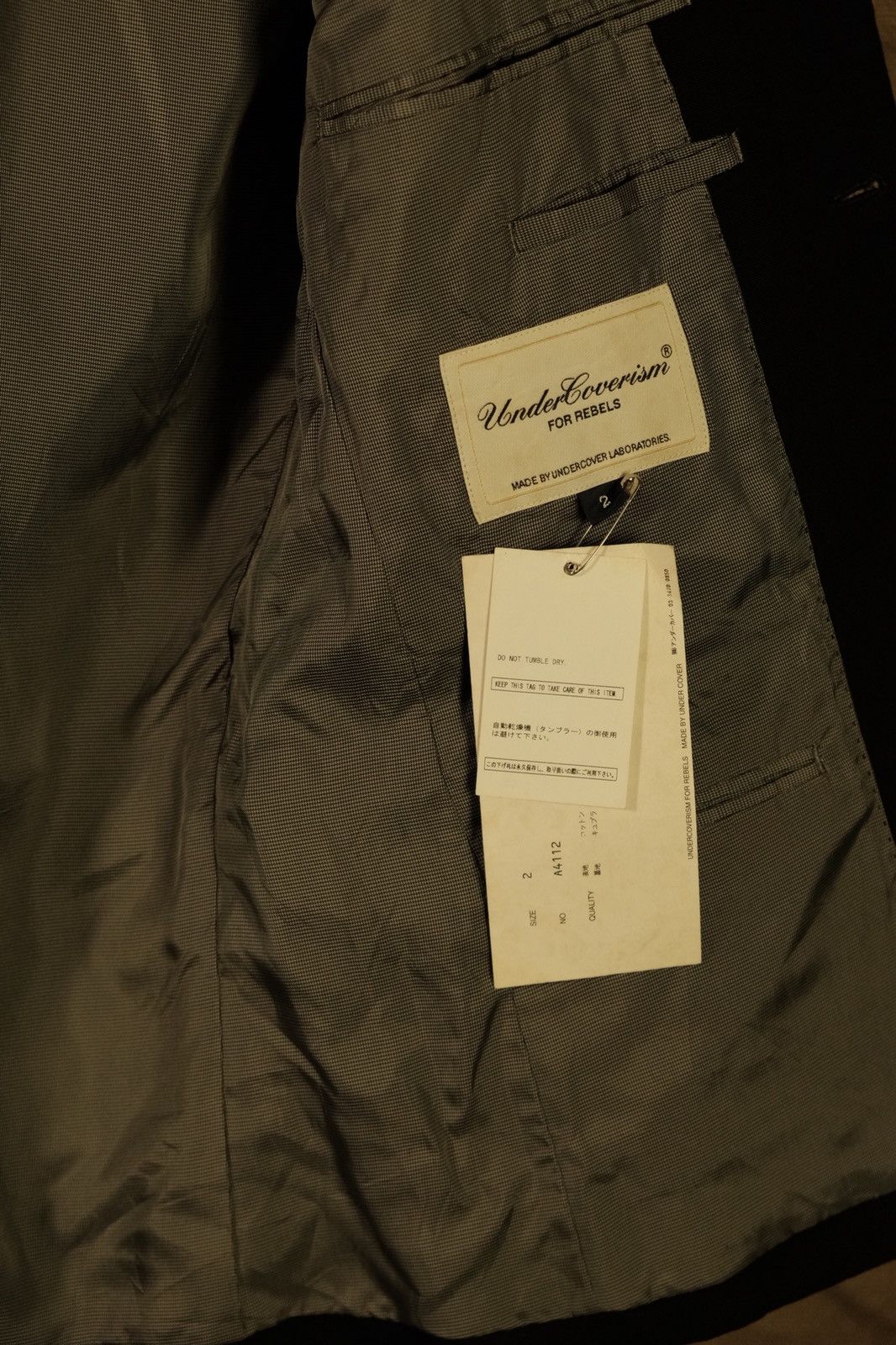 Undercover Undercover Tailored Blazer Size 38R - 7 Thumbnail