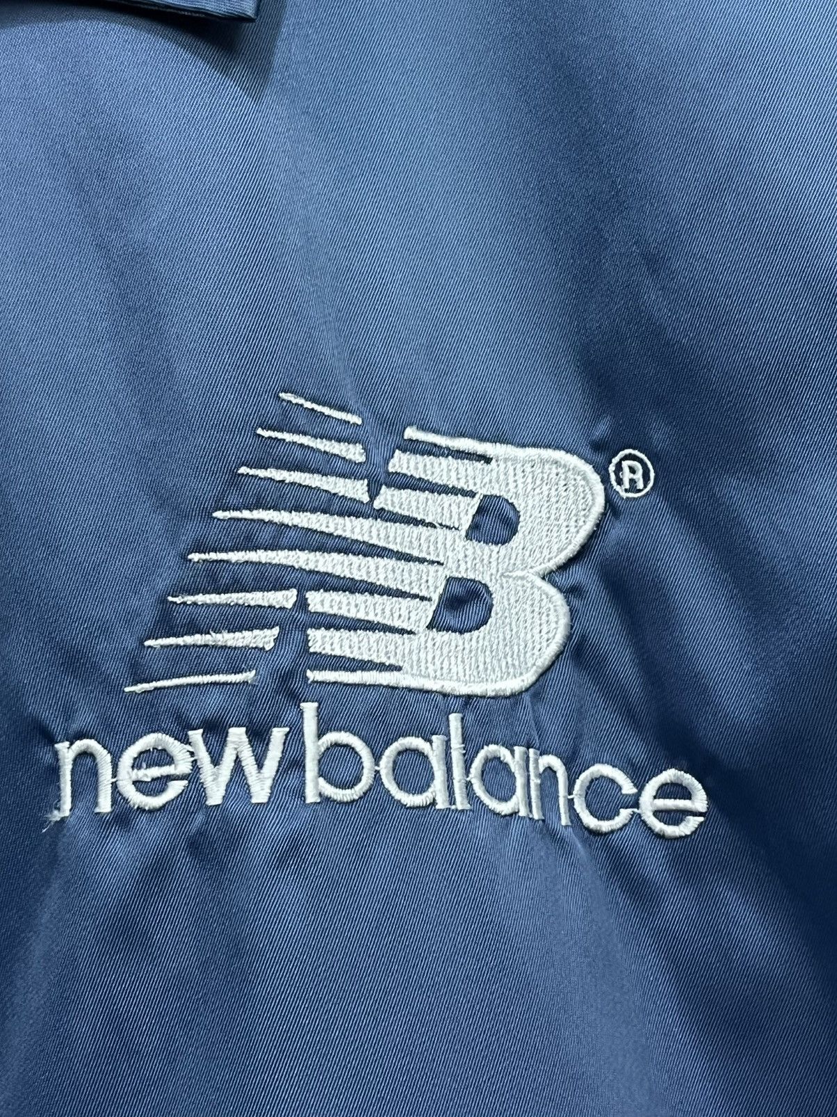 New Balance 🔥VINTAGE 90’s BIG LOGO🔥NEW BALANCE Sun Faded Nylon Jacket Size US M / EU 48-50 / 2 - 4 Thumbnail