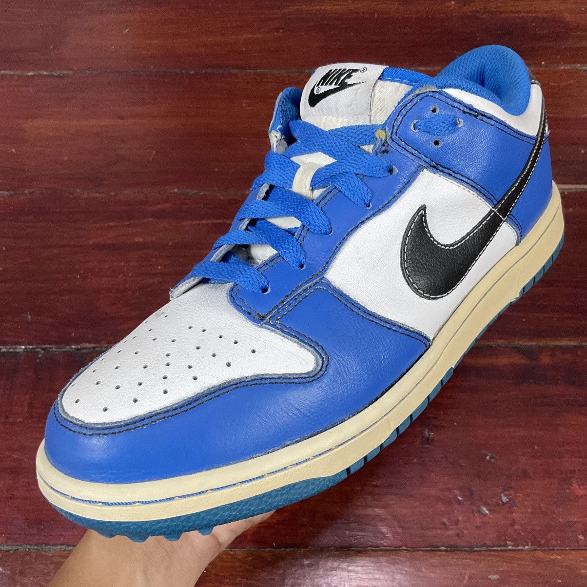 Nike Dunk Low NG Golf White Blue 2012 Size US 8 / EU 41 - 7 Thumbnail