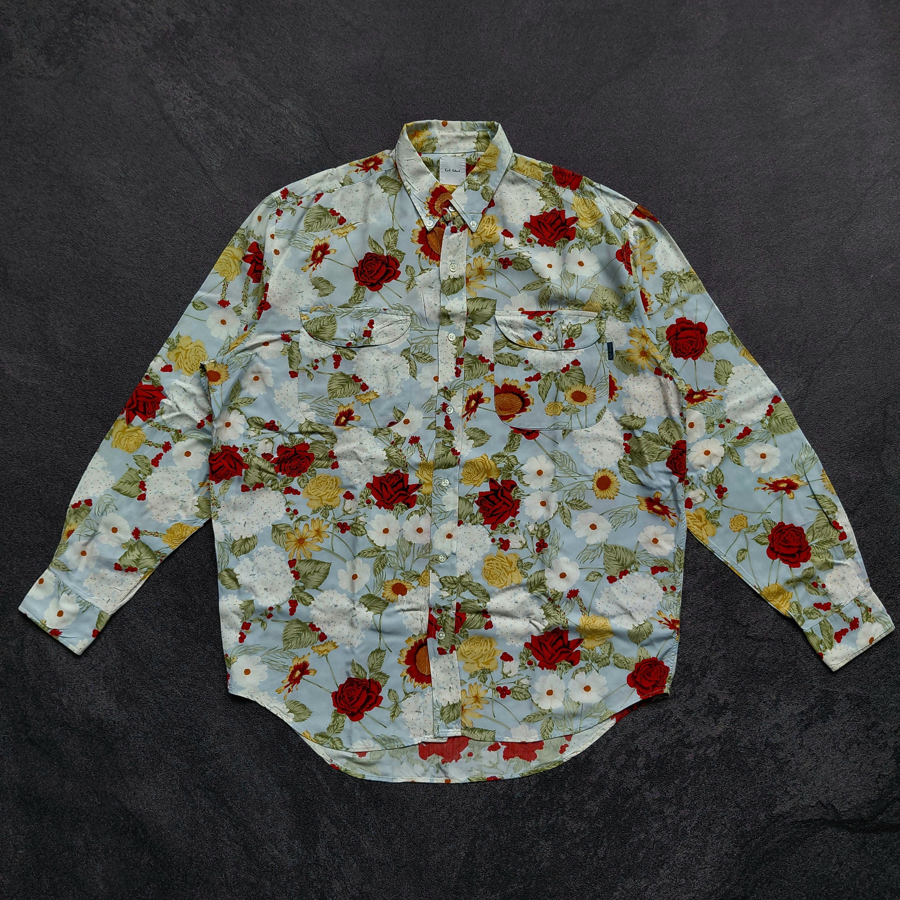 Karl Helmut Karl Helmut Flower Shirt Size US L / EU 52-54 / 3 - 1 Thumbnail