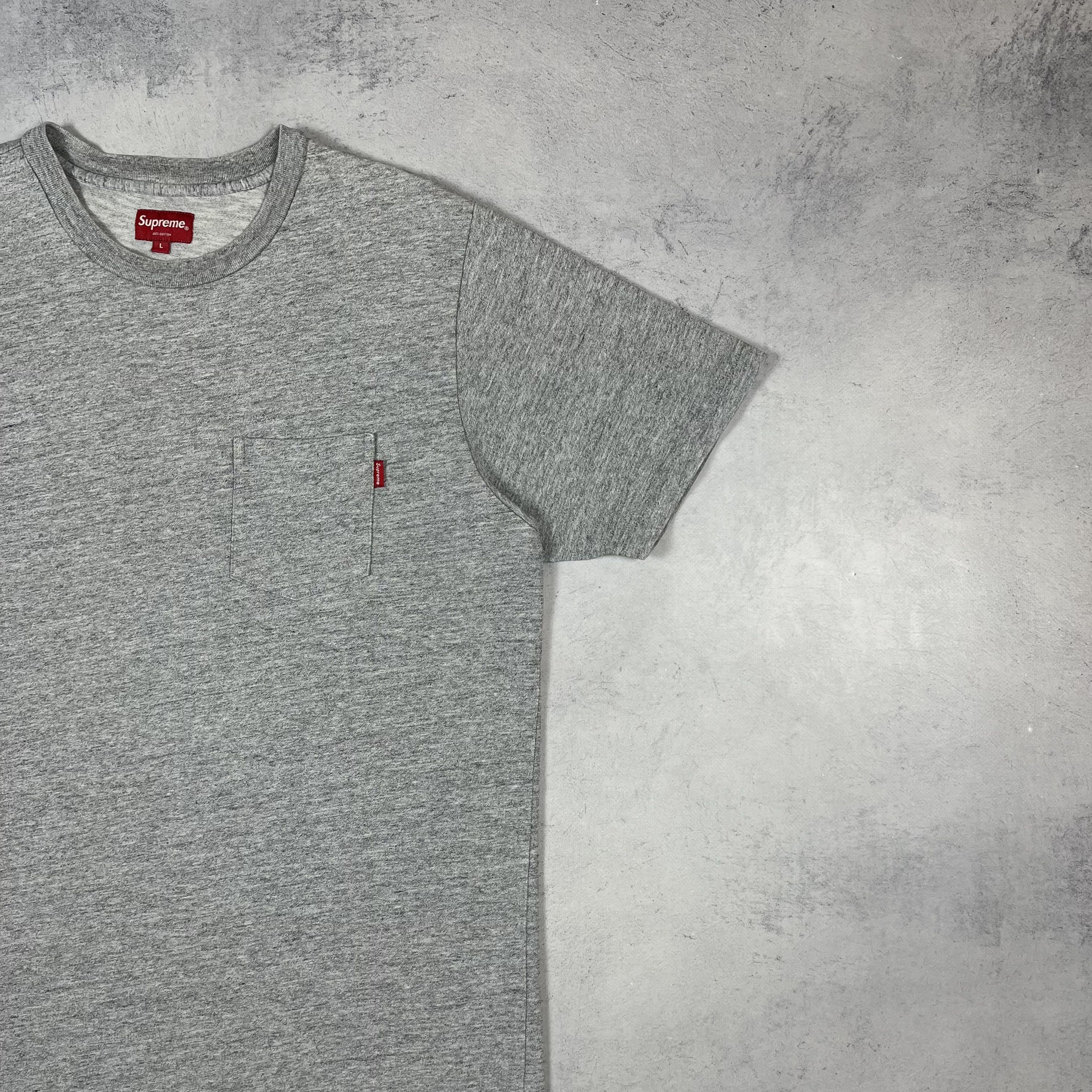 Supreme Supreme Basic Pocket Heavy Cotton T Shirt Size US L / EU 52-54 / 3 - 3 Thumbnail