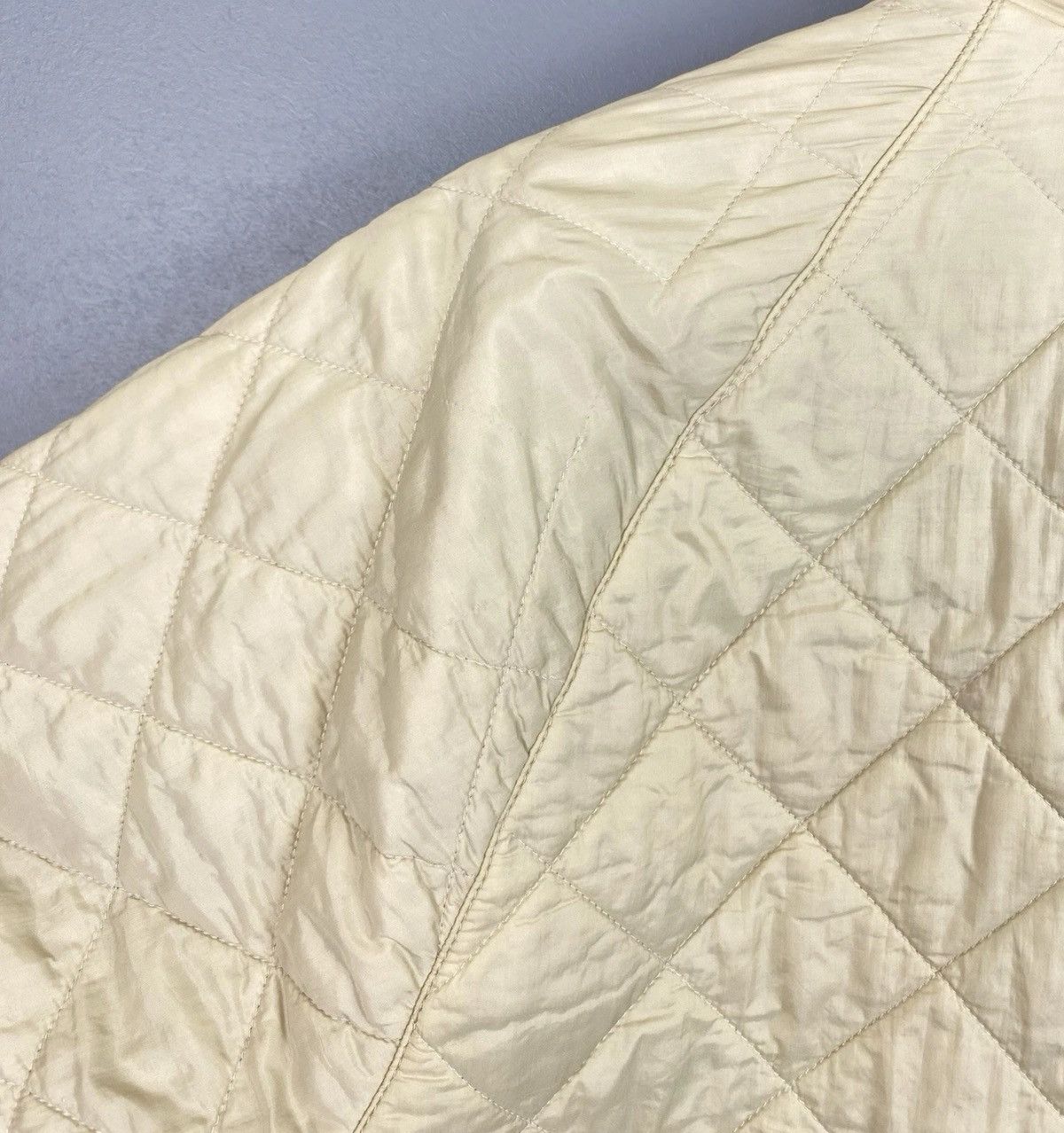 Barbour Barbour Flyweight Quilted Jacket Beige Cream Luxury Top Size US L / EU 52-54 / 3 - 12 Thumbnail