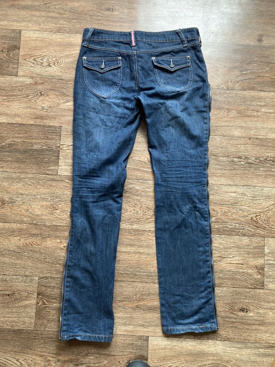Hysteric Glamour × John Galliano × Vintage Avant Garde Galliano Y2K jeans made in Italy Size 28" / US 6 / IT 42 - 6 Thumbnail