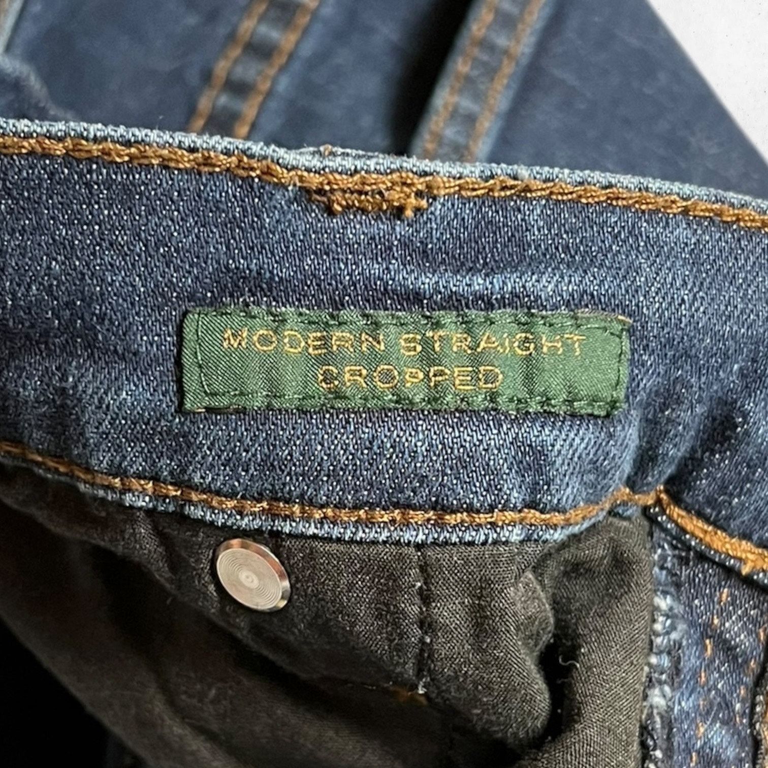 Lauren Ralph Lauren Lauren Jeans Co Petite Women's 12P Modern Straight Cropped Size 34" / US 12 / IT 48 - 6 Thumbnail