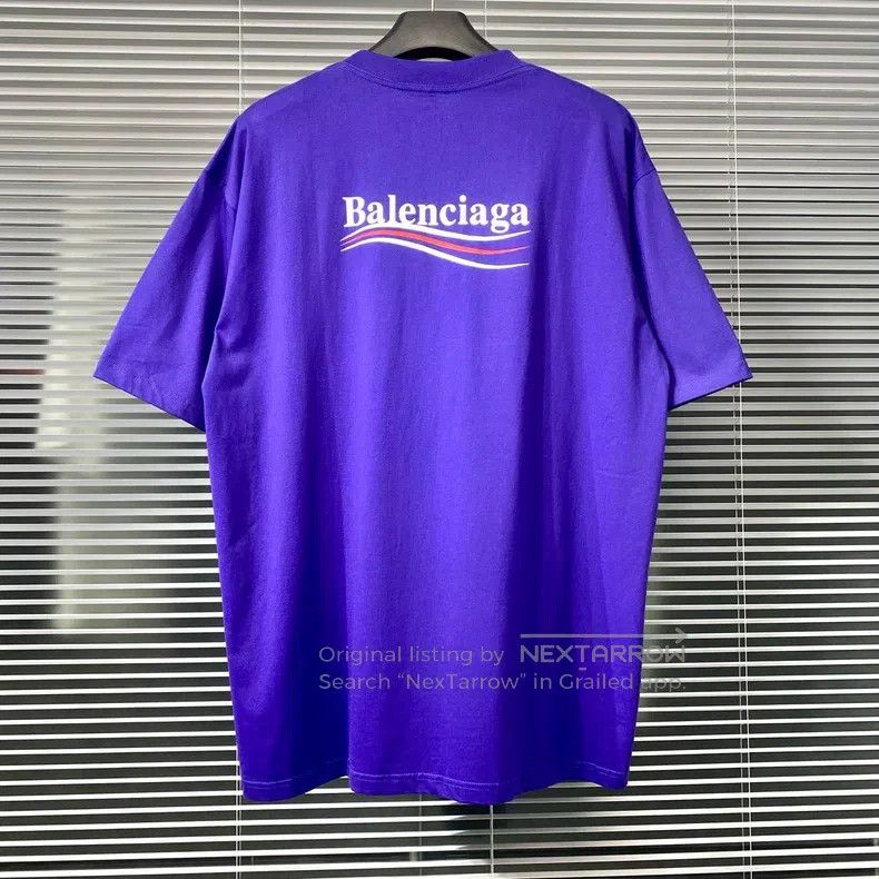 Balenciaga Balenciaga Short sleeve T-shirt with Coke wave print logo Size US XS / EU 42 / 0 - 1 Thumbnail