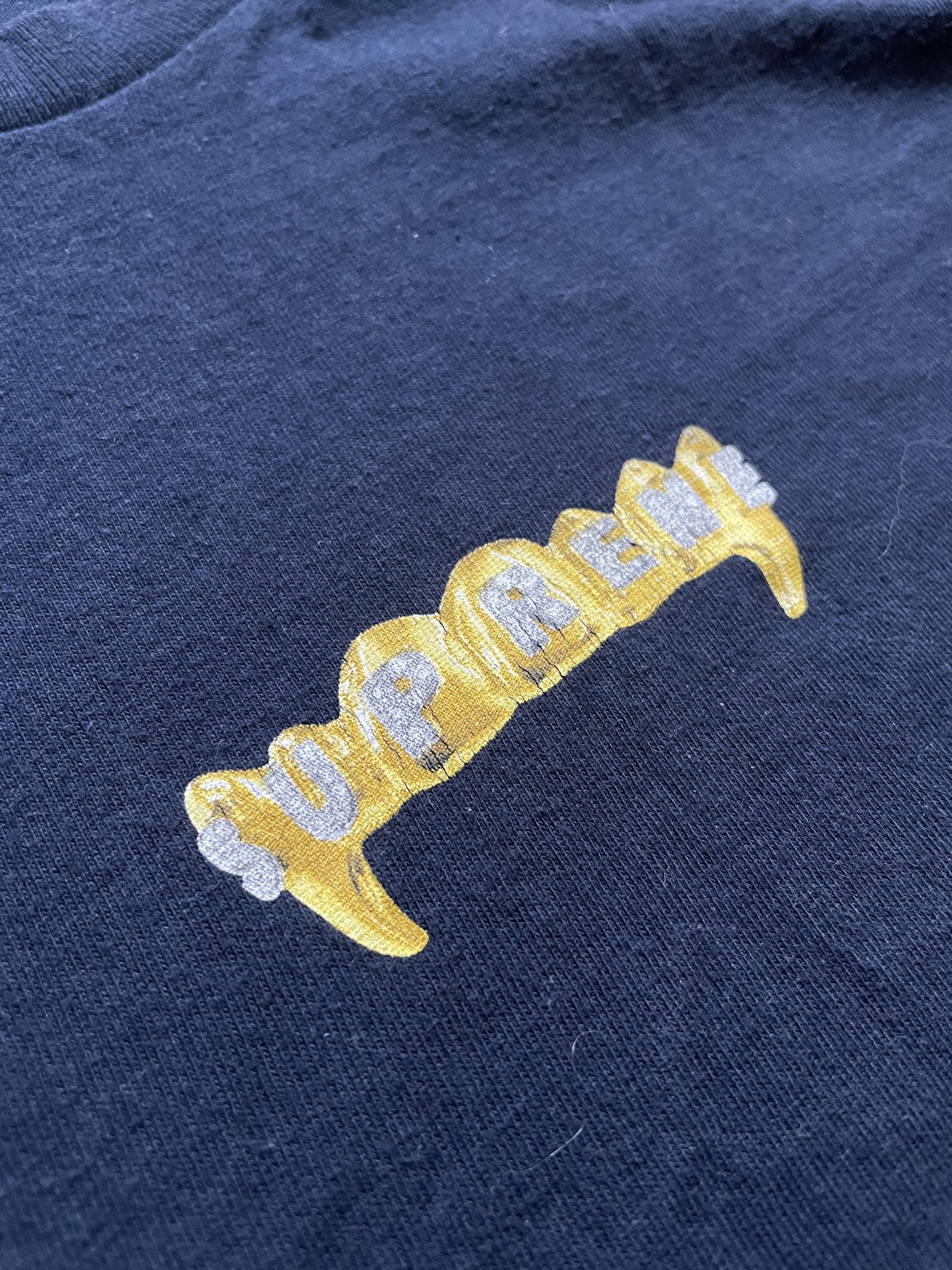 Supreme Supreme Gold Grillz T shirt Boxy Fit | SS19 | M-L size Size US M / EU 48-50 / 2 - 3 Thumbnail