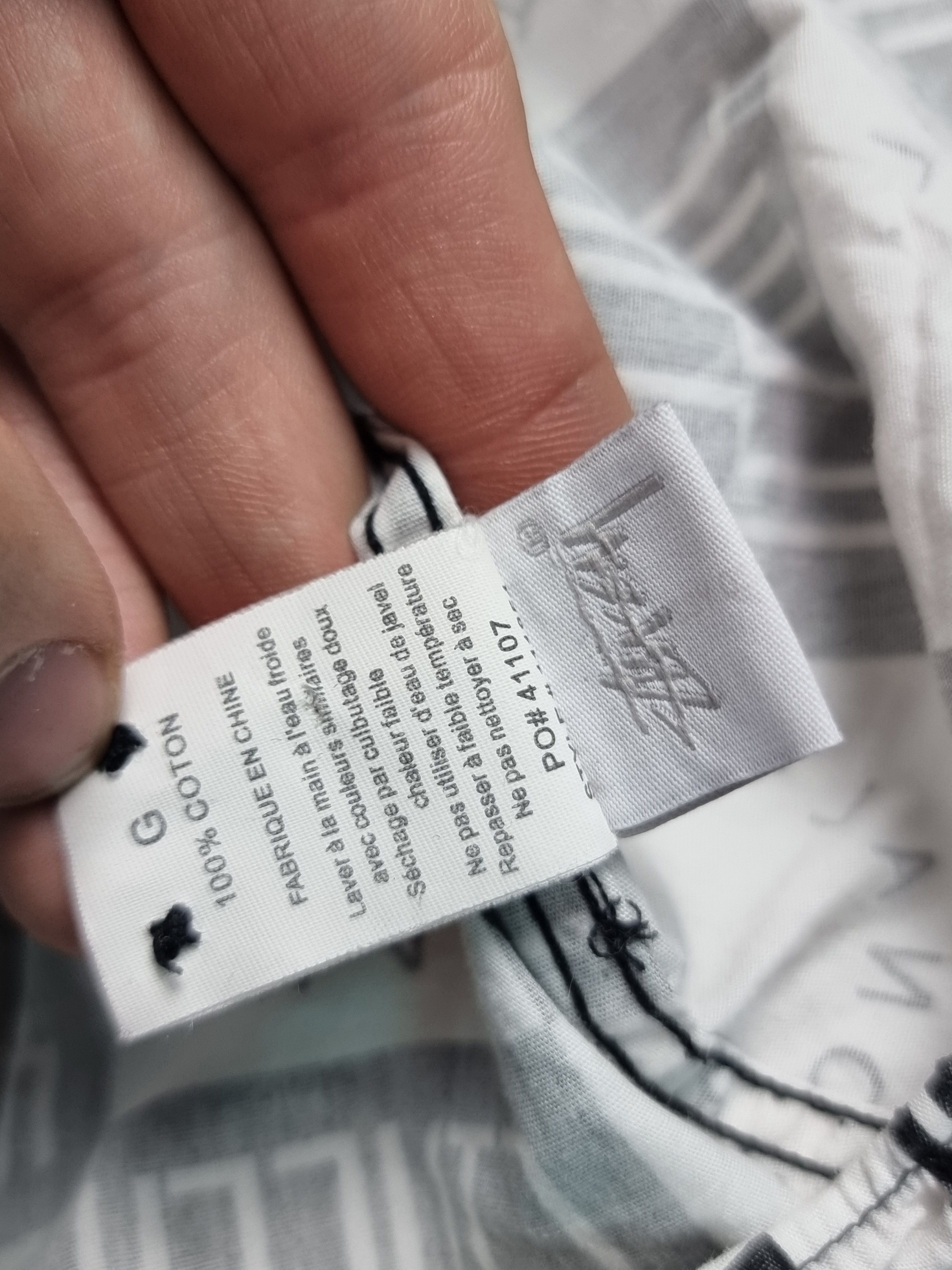 Stussy Stussy monogram logo shirt y2k skateboard Size US L / EU 52-54 / 3 - 7 Thumbnail
