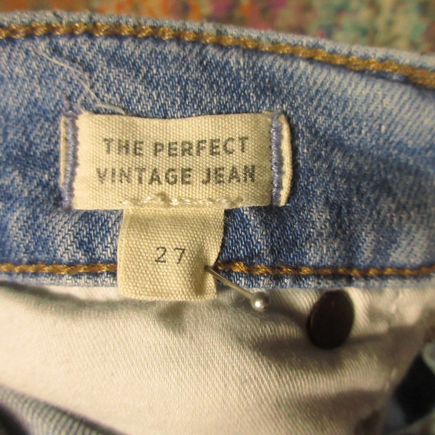 Madewell Madewell Cut Off Shorts Womens 27 Raw Hem Distressed Stretch Denim 328x4 Size 27" / US 4 / IT 40 - 4 Thumbnail
