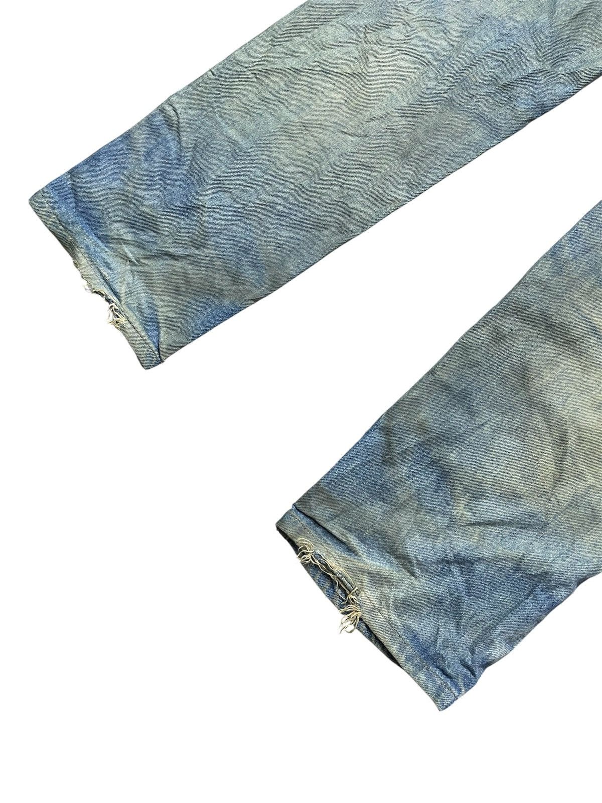 Levi's Vintage Clothing 1990s levis 510 mud washed destroyed sun faded denim pants Size US 34 / EU 50 - 5 Thumbnail
