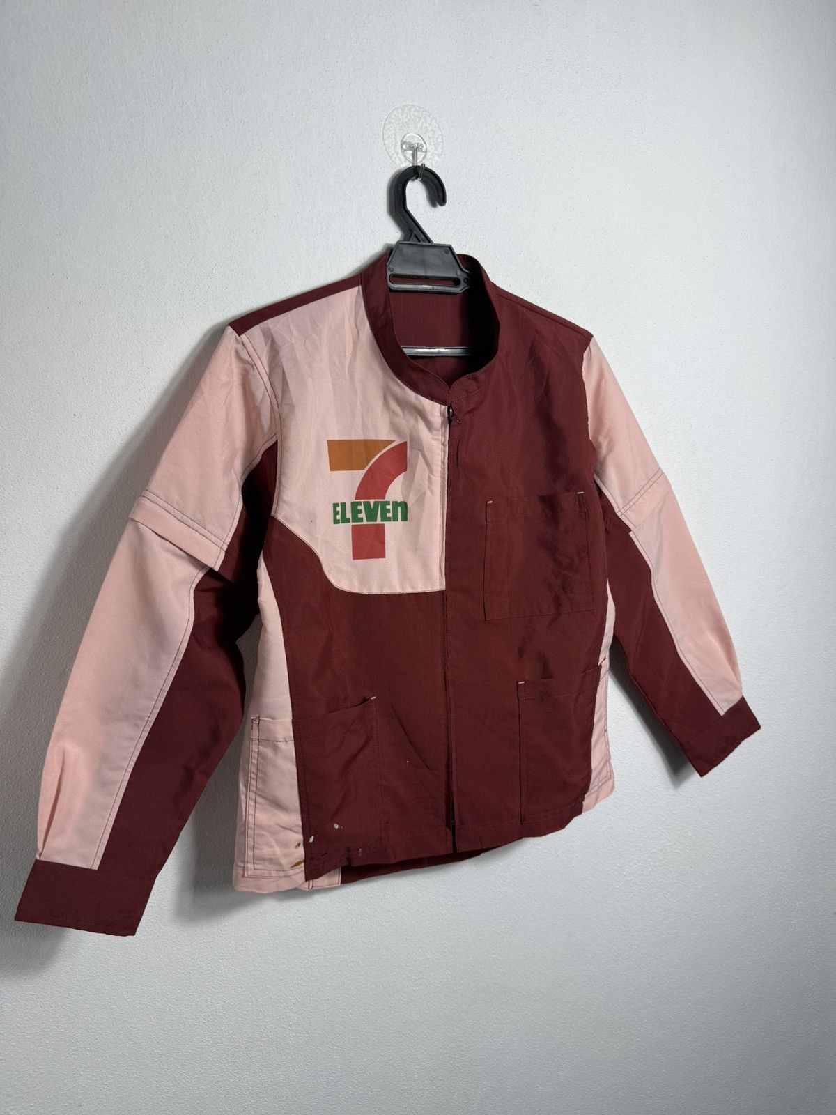 Uniform Studios VINTAGE SEVEN ELEVEN UNIFORM MAROON RAINBOW Size US S / EU 44-46 / 1 - 2 Thumbnail