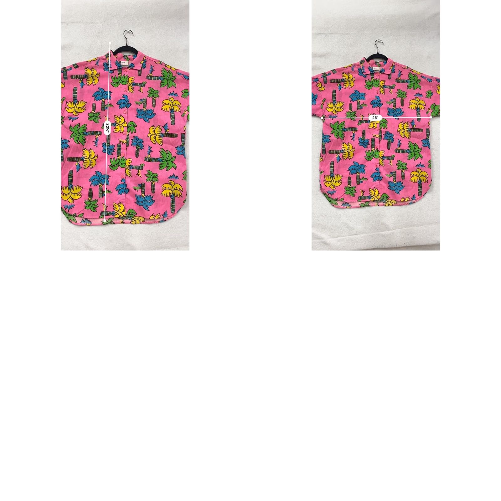 Vintage VINTAGE Avon Fashions Palm Tree Print Button-Up Shirt M Pink Unisex Adults Short Sleeve Size US M / EU 48-50 / 2 - 8 Thumbnail