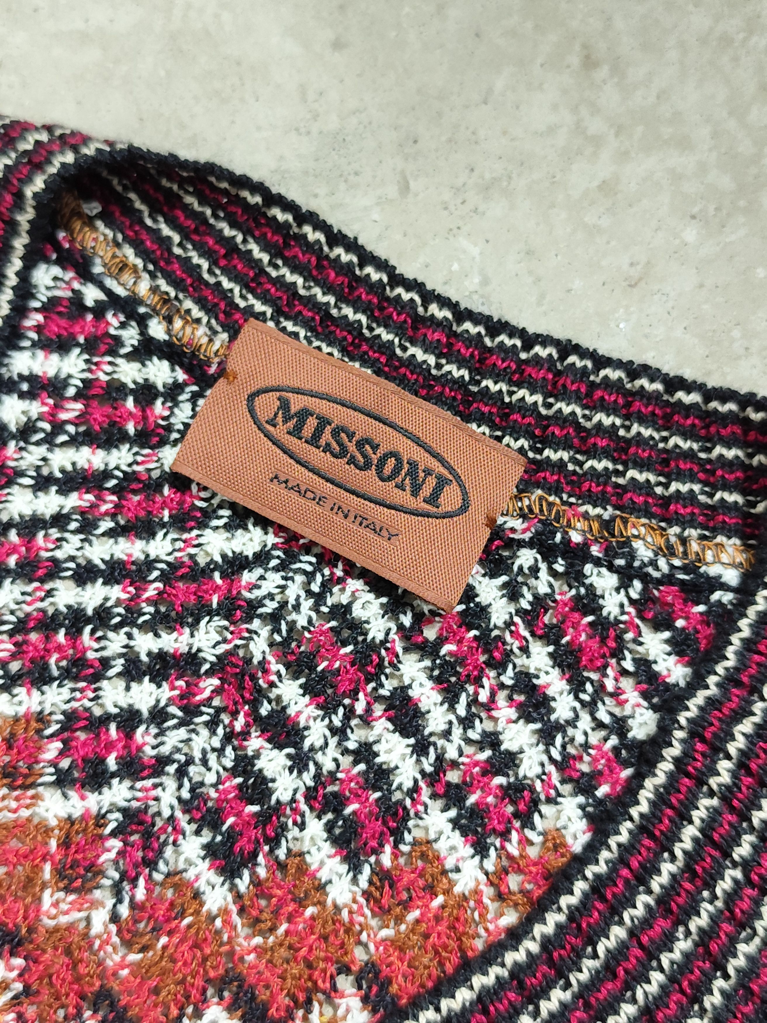 Missoni Missoni abstract pattern Cable knitted vest multi color Size L / US 10 / IT 46 - 5 Thumbnail