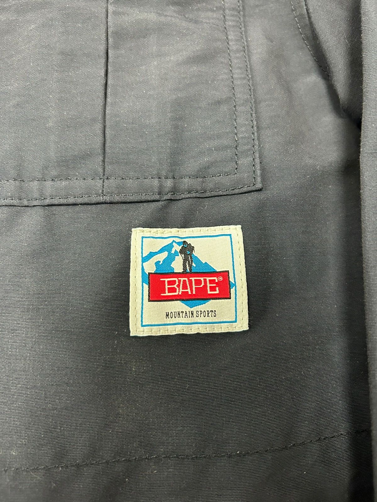 Bape Vintage Bape Mountain Sports Jacket Navy - Size Medium Size US M / EU 48-50 / 2 - 4 Thumbnail