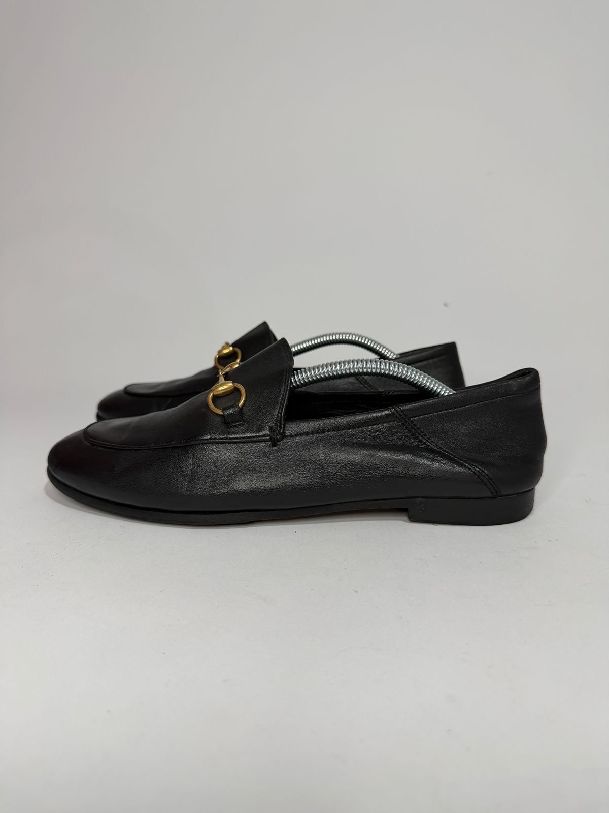 Gucci GUCCI BLACK WOMENS LOAFERS EU37.5 Size US 7.5 / IT 37.5 - 1 Thumbnail
