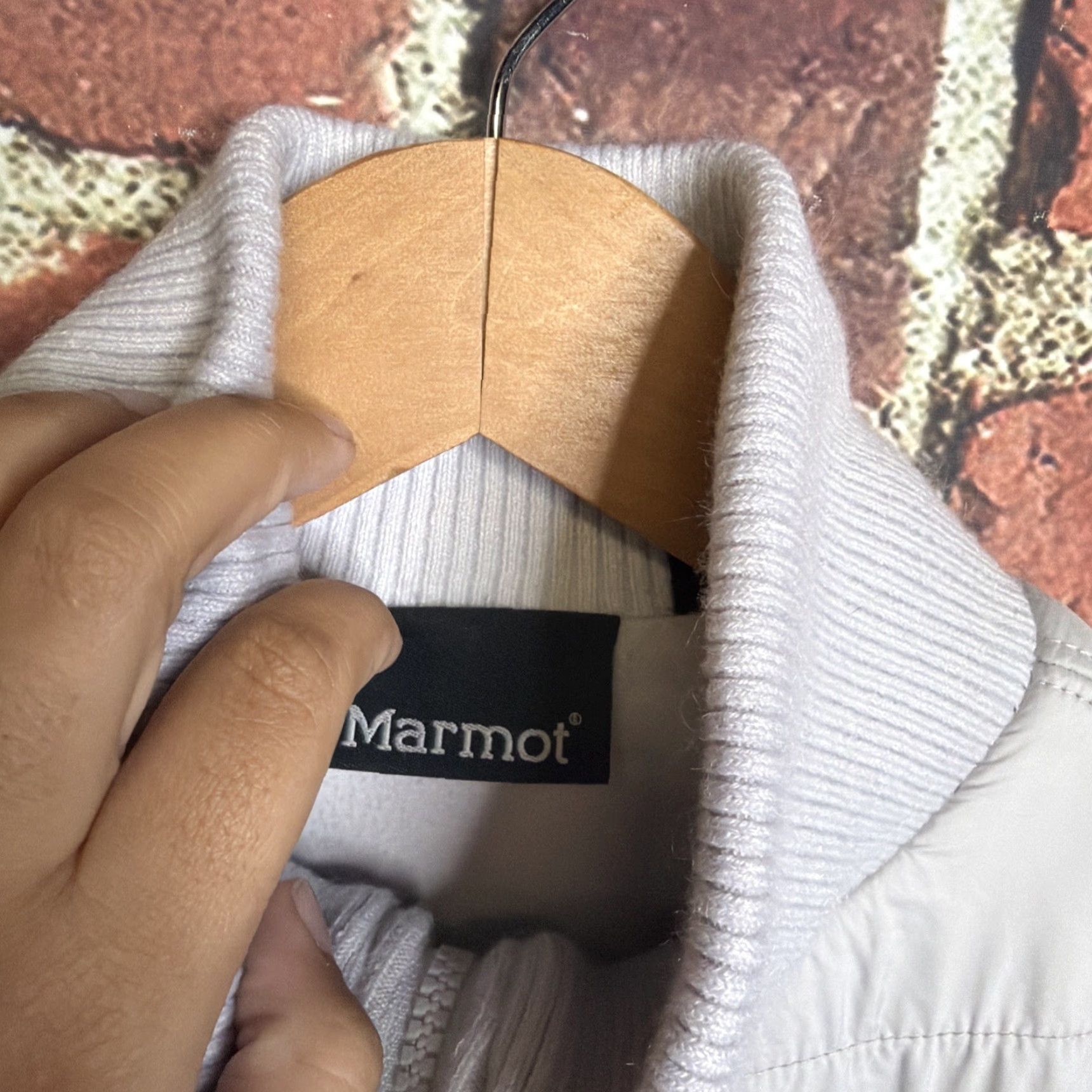 Marmot MARMOT Gray Fleece Jacket Full Zip Jumper High Neck Womens M Casual Size M / US 6-8 / IT 42-44 - 2 Thumbnail