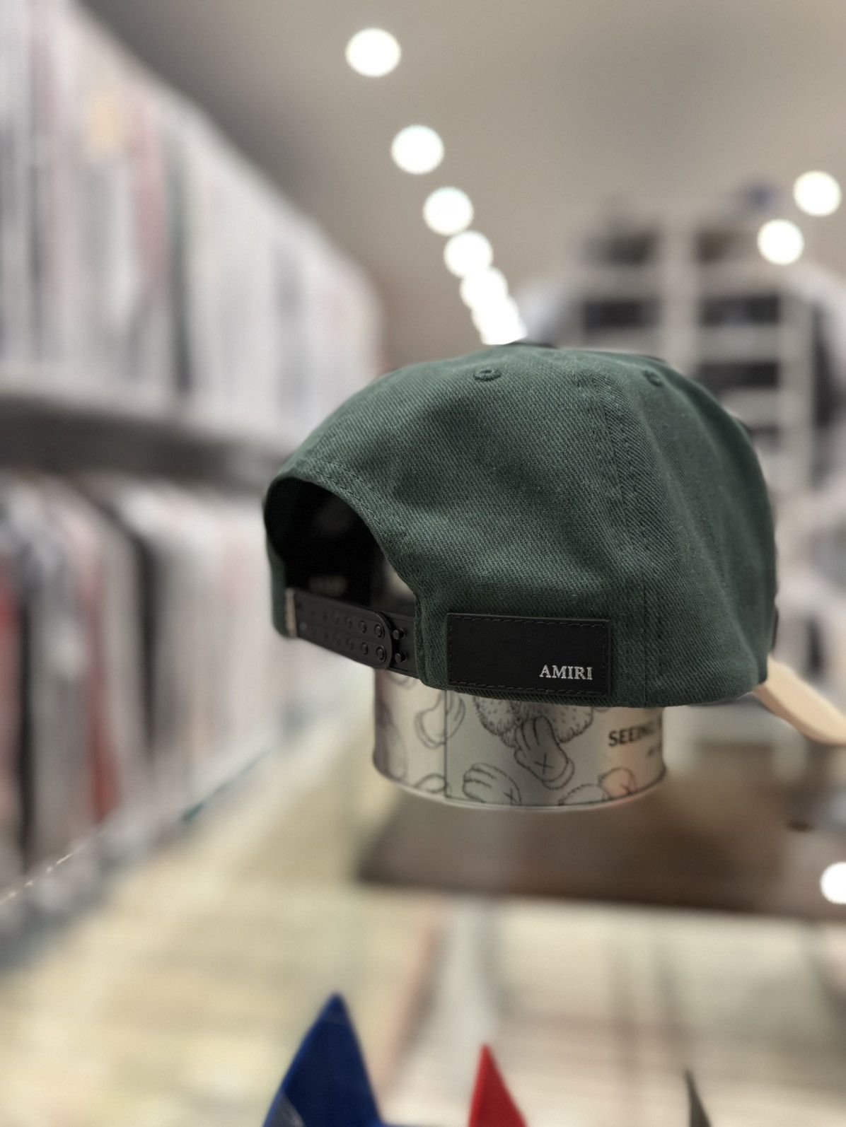 Amiri Amiri Two-Toned MA Embroidered Cap Size ONE SIZE - 3 Thumbnail