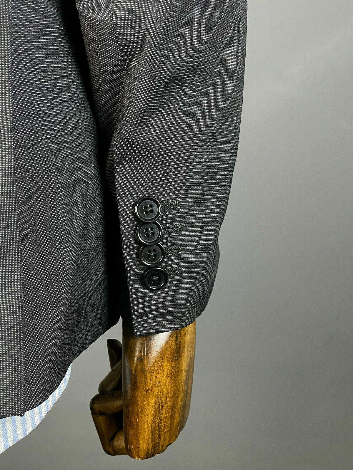 Moschino Men Moschino Grey Wool 2 Piece Suit + Patns Size 48 R Size 40R - 9 Thumbnail