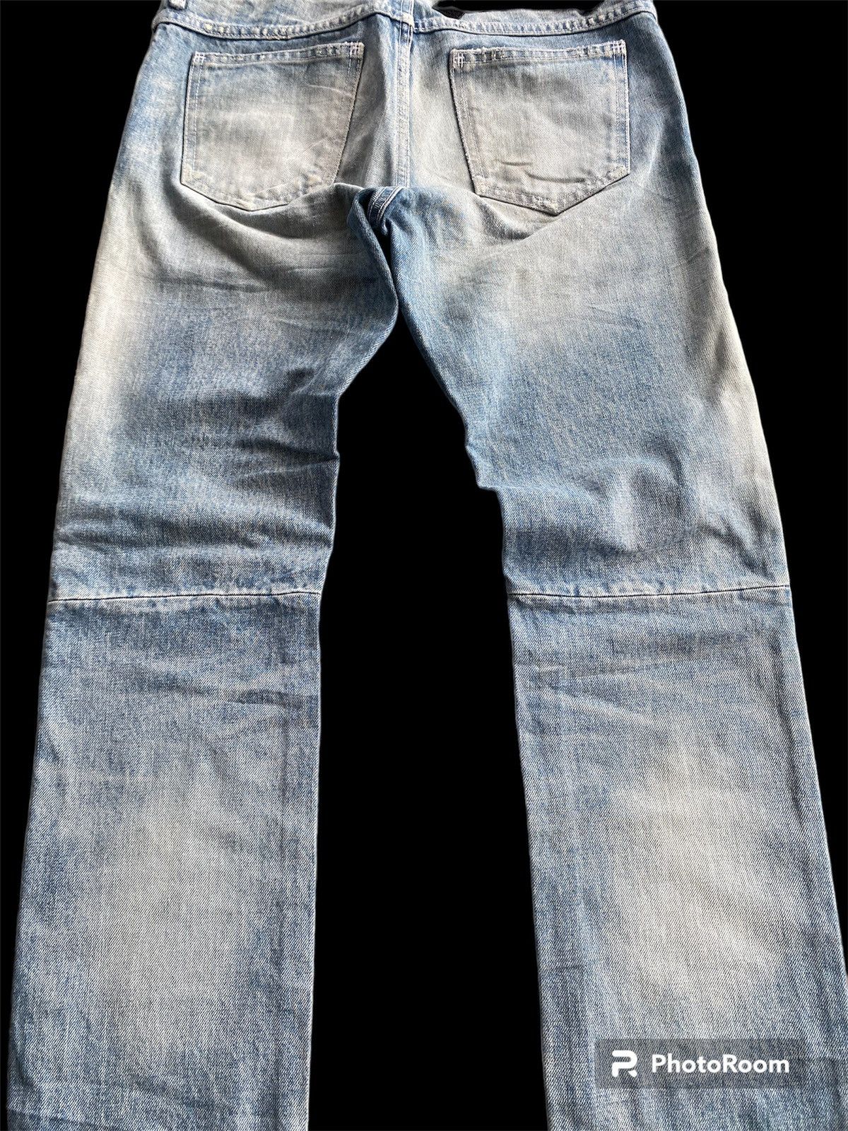 Hysteric Glamour × Japanese Brand × Tornado Mart Biker Jeans Japanese Eyefunny Distressed p174 Size US 31 - 5 Thumbnail