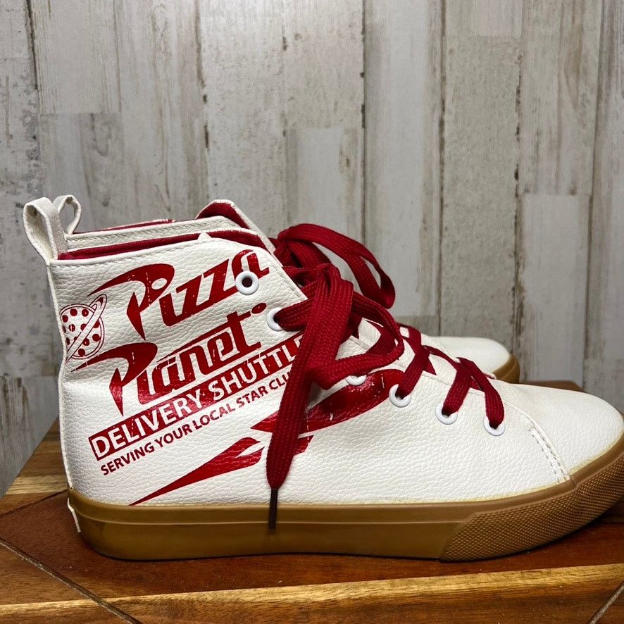 Disney Disney Pixar Toy Story Pizza Planet Hi-Top Sneakers Size US 8 / EU 41 - 4 Thumbnail