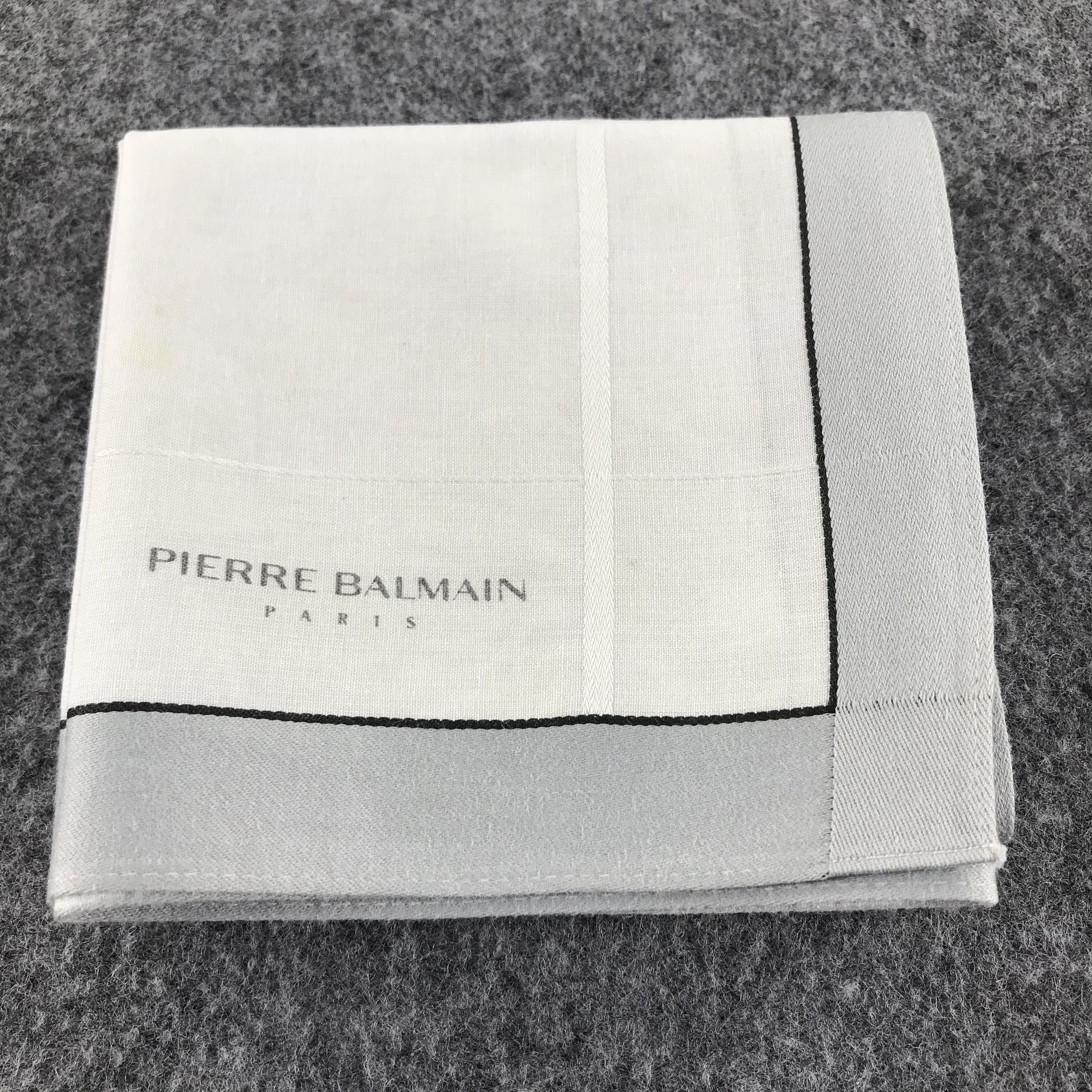 Pierre Balmain Pierre Balmain Handkerchief Neckerchief Bandana H483 Size ONE SIZE - 10 Thumbnail