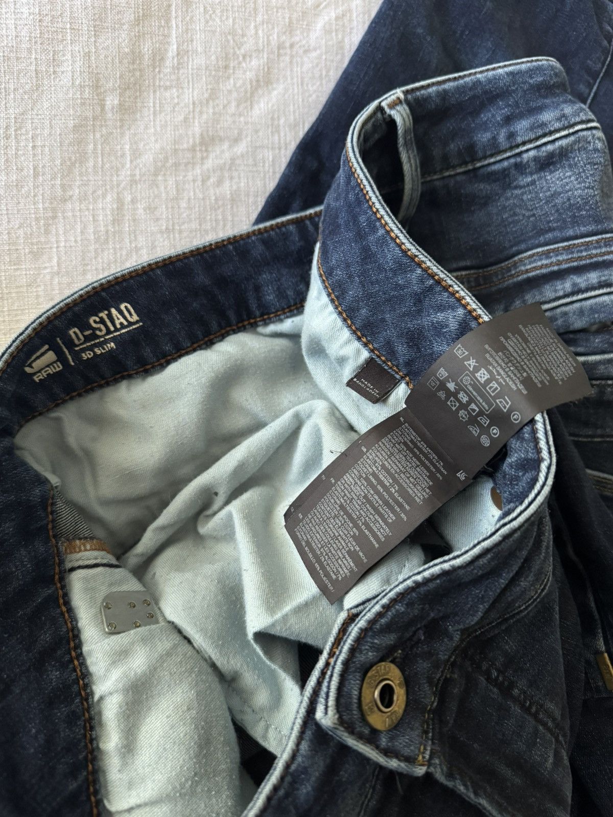 G-Star G Star Raw Stretch Denim Size US 38 / EU 54 - 6 Thumbnail