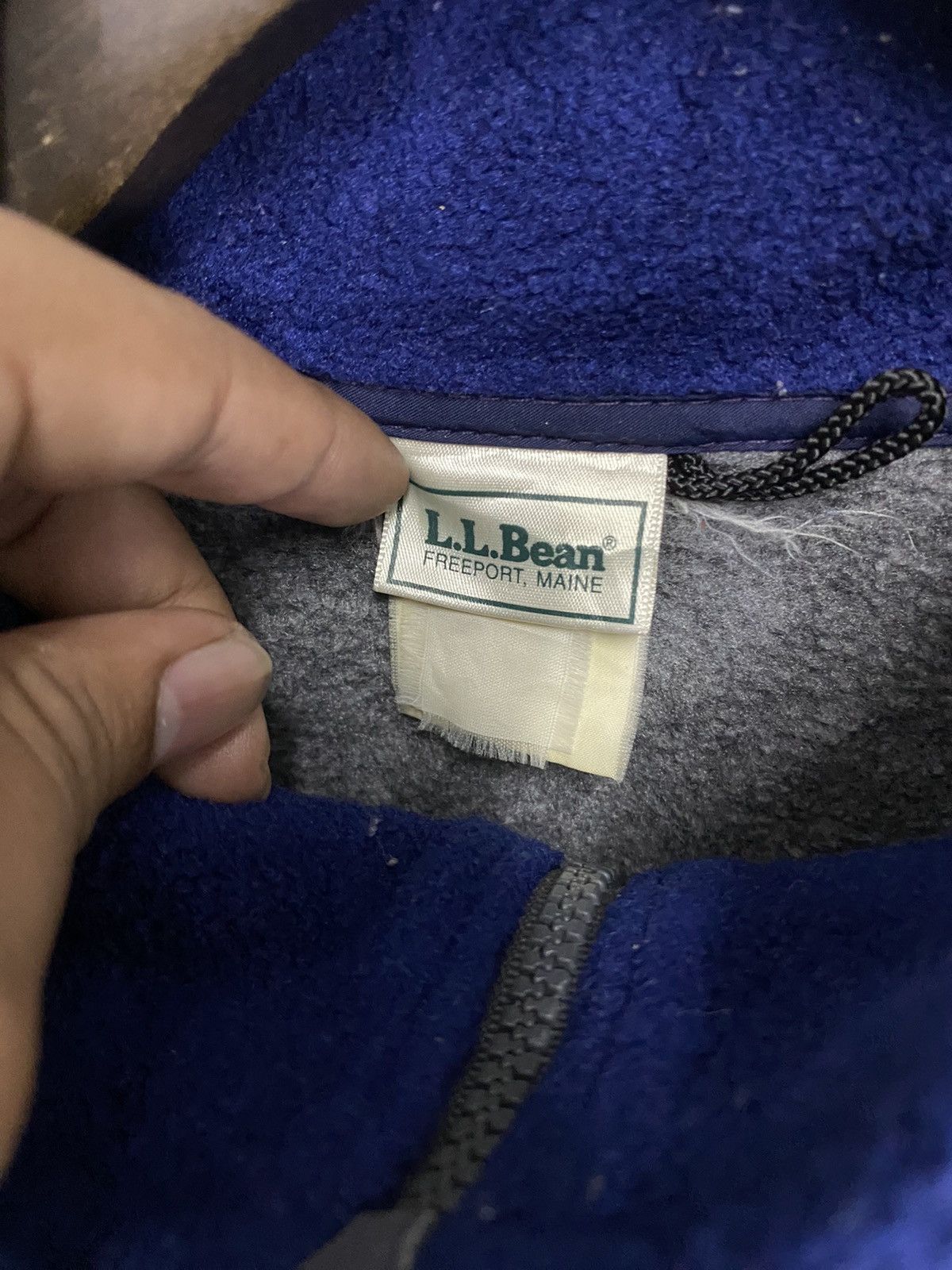 L.L. Bean × Vintage Vintage LL Bean half zipper fleece jacket Size US L / EU 52-54 / 3 - 5 Thumbnail