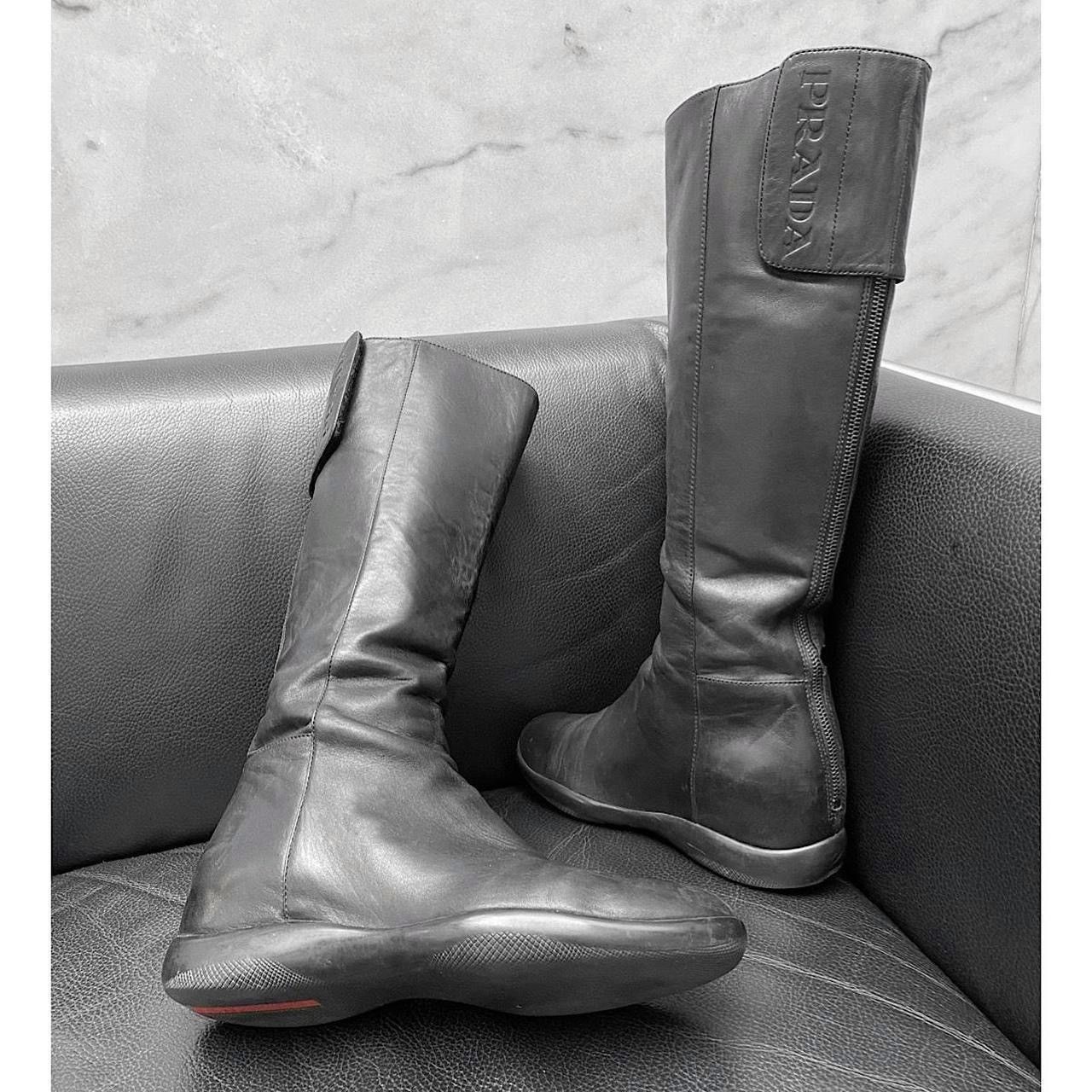 [1994AW］PRADA レザーブーツ　アーカイブ 1994AW］PRADA レザーブーツ アーカイブ 1994AW］PRADA レザーブーツ