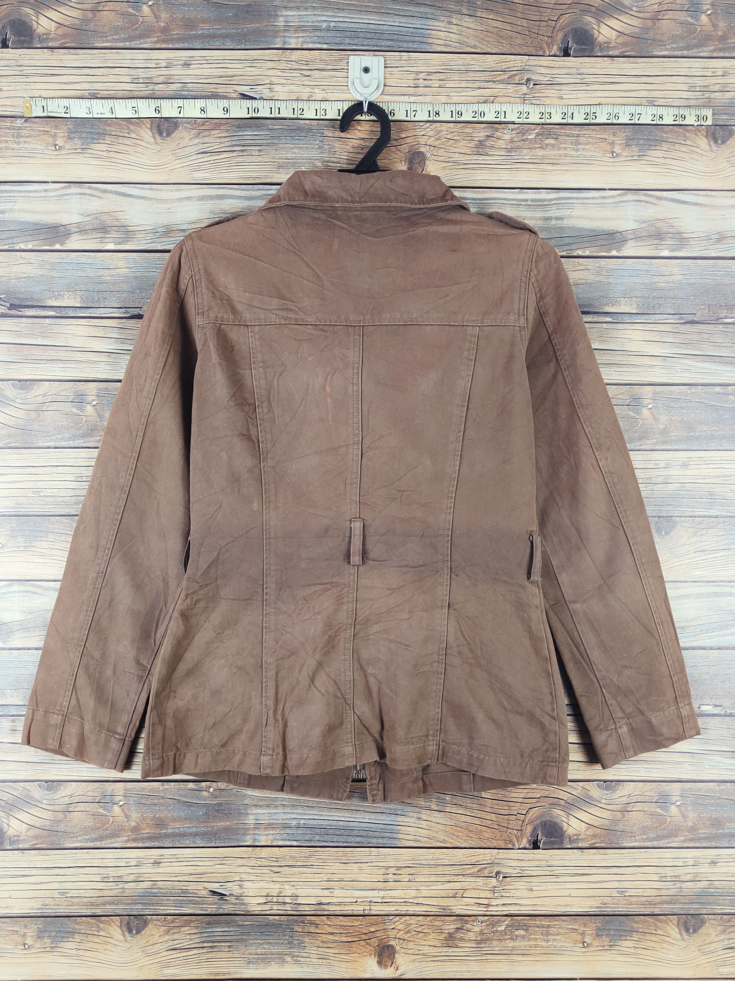 O.d.a Brown faded vintage Jackets #W1757