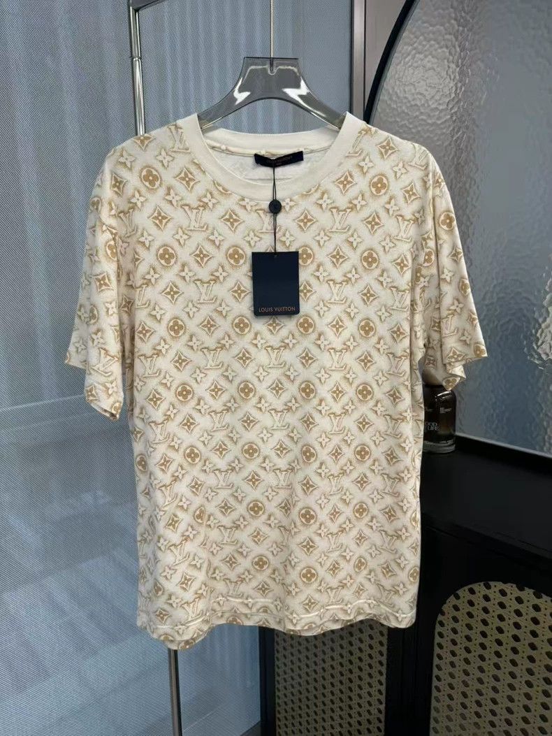 Louis Vuitton Louis Vuitton Monogram Print Short Sleeve Shirt - dmc Size US XL / EU 56 / 4 - 1 Thumbnail