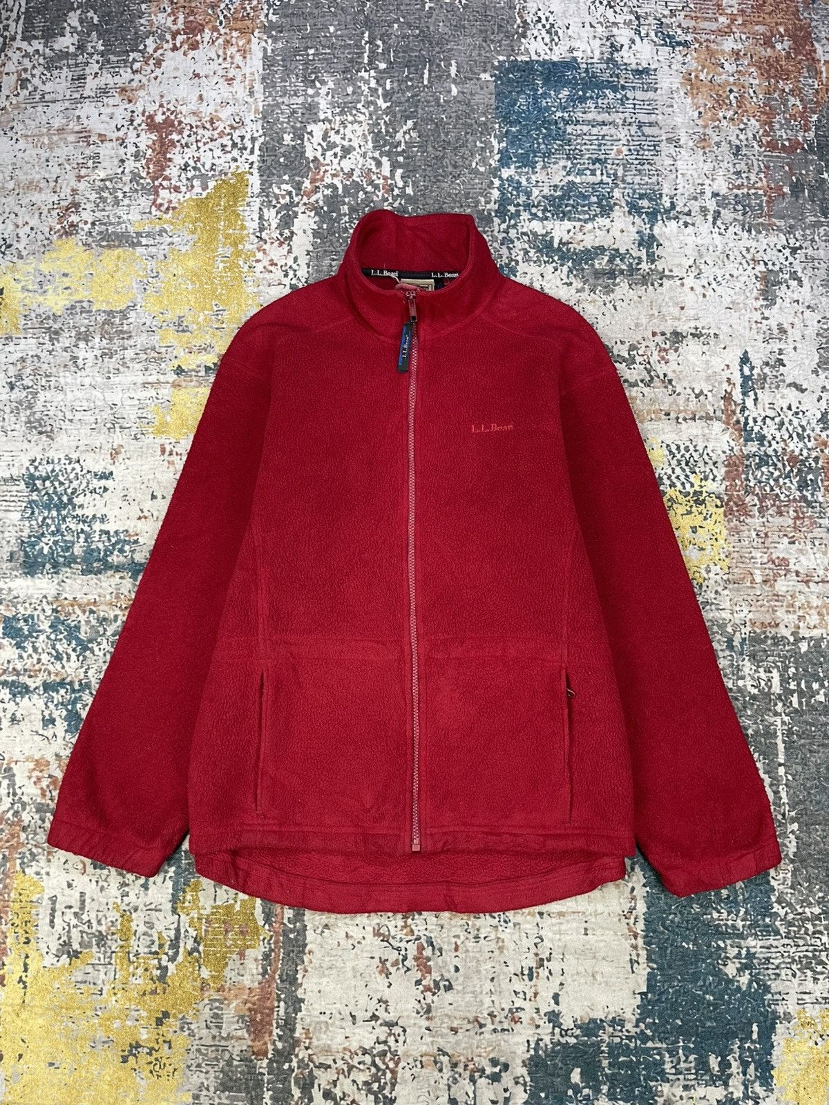 L.L. Bean Vintage LL Bean Zipper Fleece Jacket Size US S / EU 44-46 / 1 - 1 Thumbnail