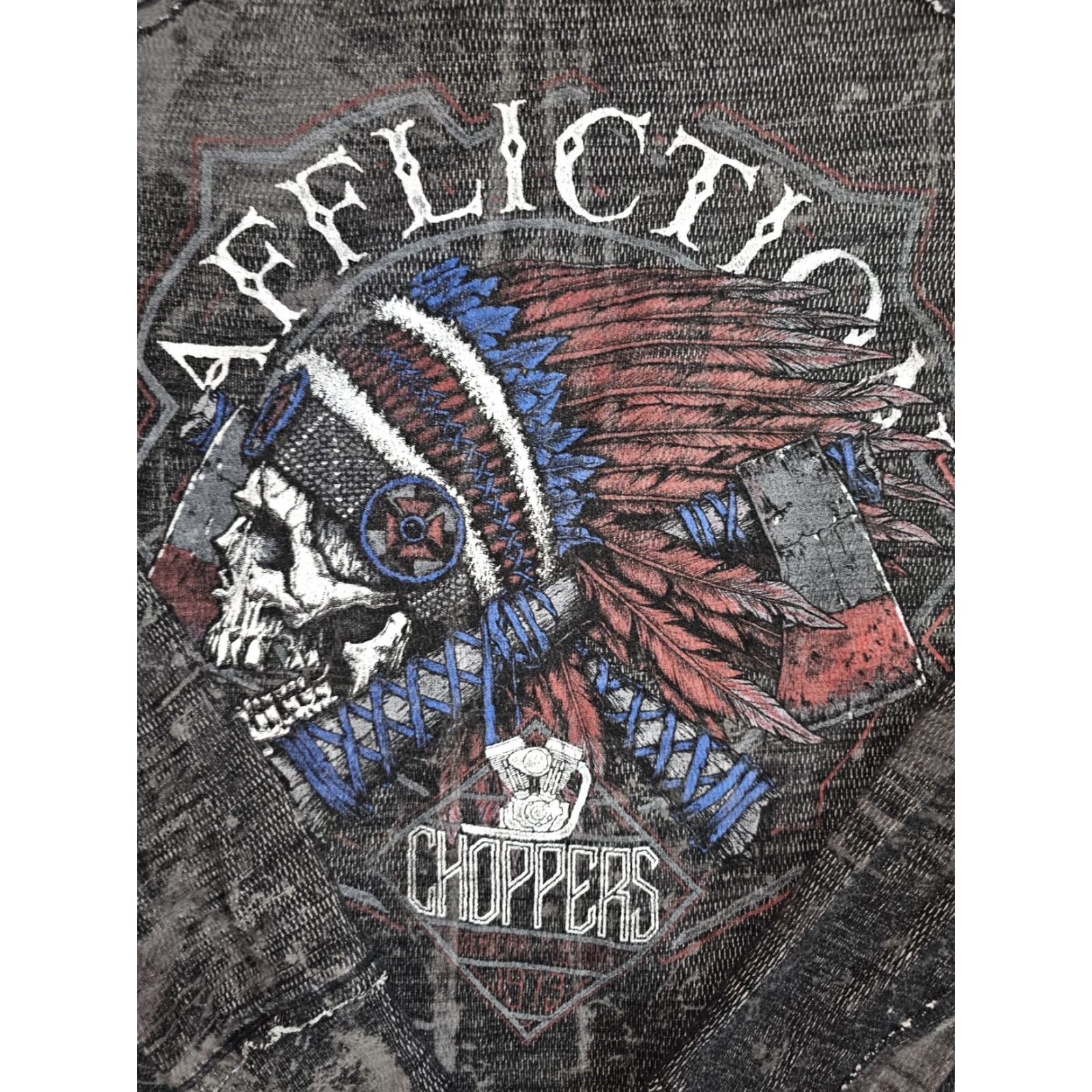 Affliction Affliction American Chopper Reversible Long Sleeve Thermal Shirt Mens Large Size US L / EU 52-54 / 3 - 3 Thumbnail