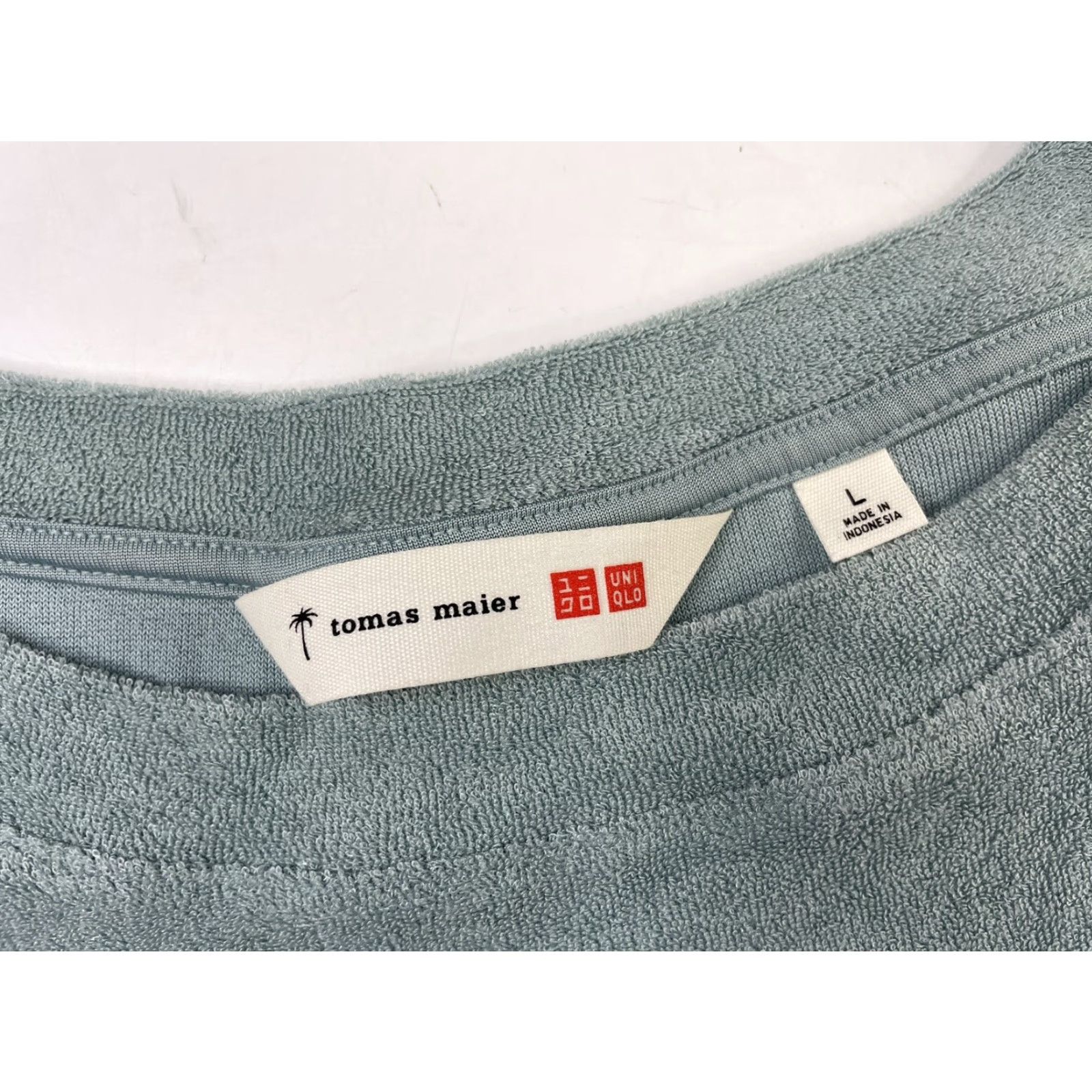 Uniqlo Uniqlo x tomas maier AIRism Cover Up Swim Beach Terry Suit Top Shirt Shorts Woman L Multicolor Size L / US 10 / IT 46 - 4 Thumbnail