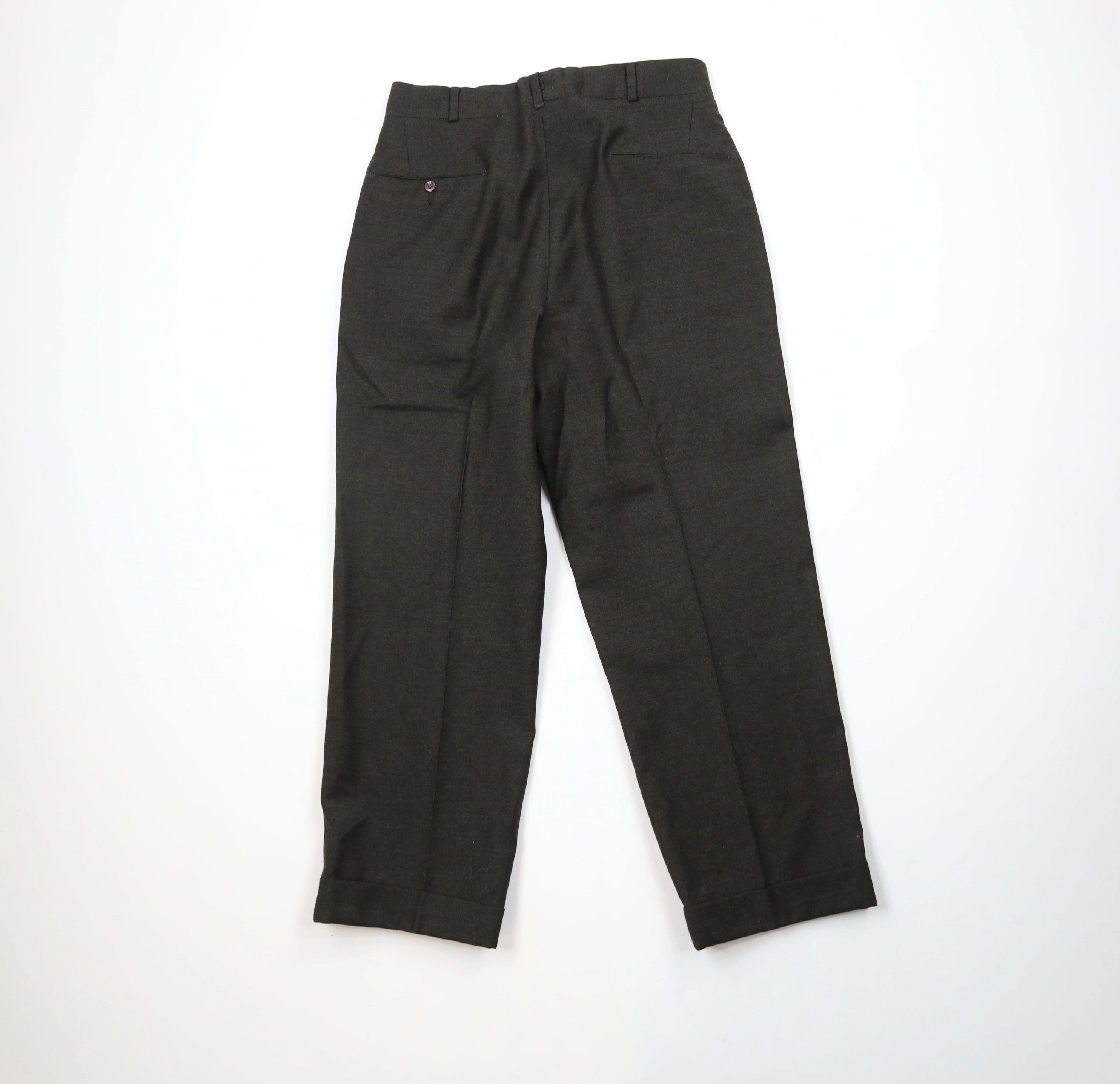 Vintage Vintage 50s 60s Saks Fifth Avenue Chino Pants Green USA Size US 30 / EU 46 - 10 Thumbnail