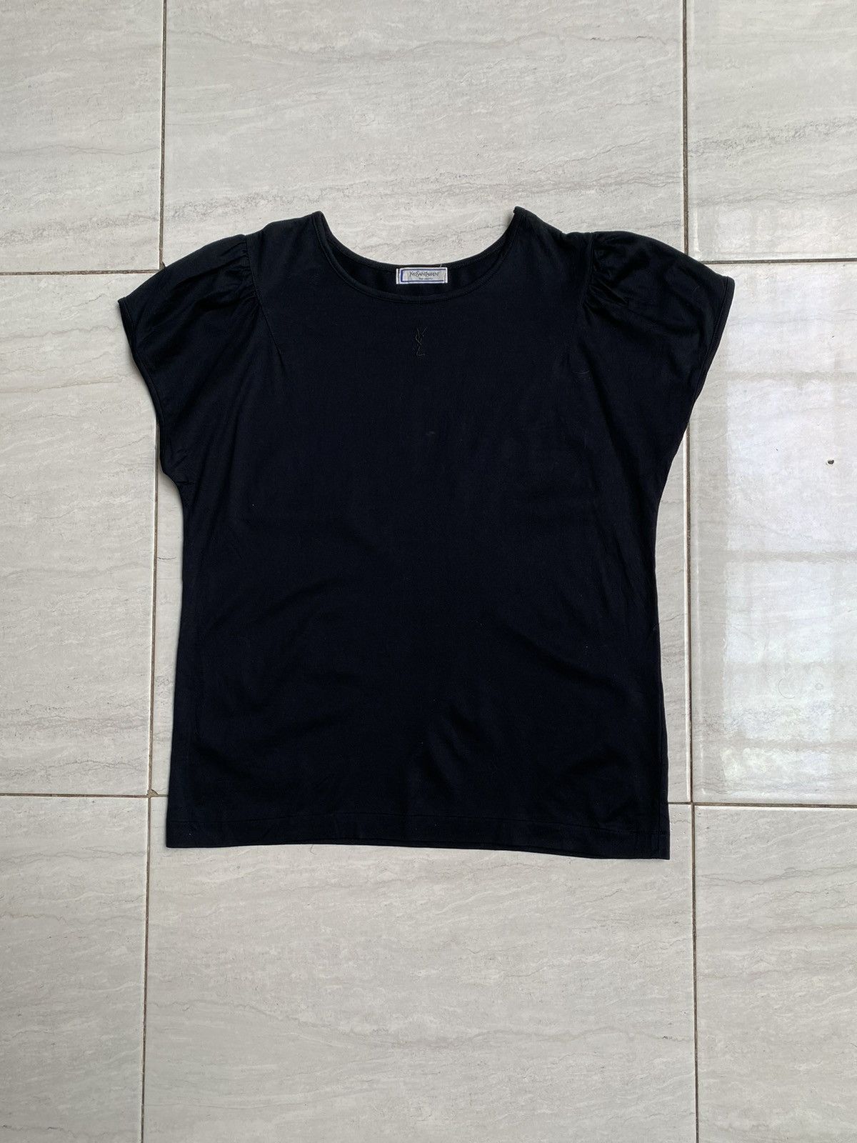 YSL Yves Saint Laurent Black T-shirt