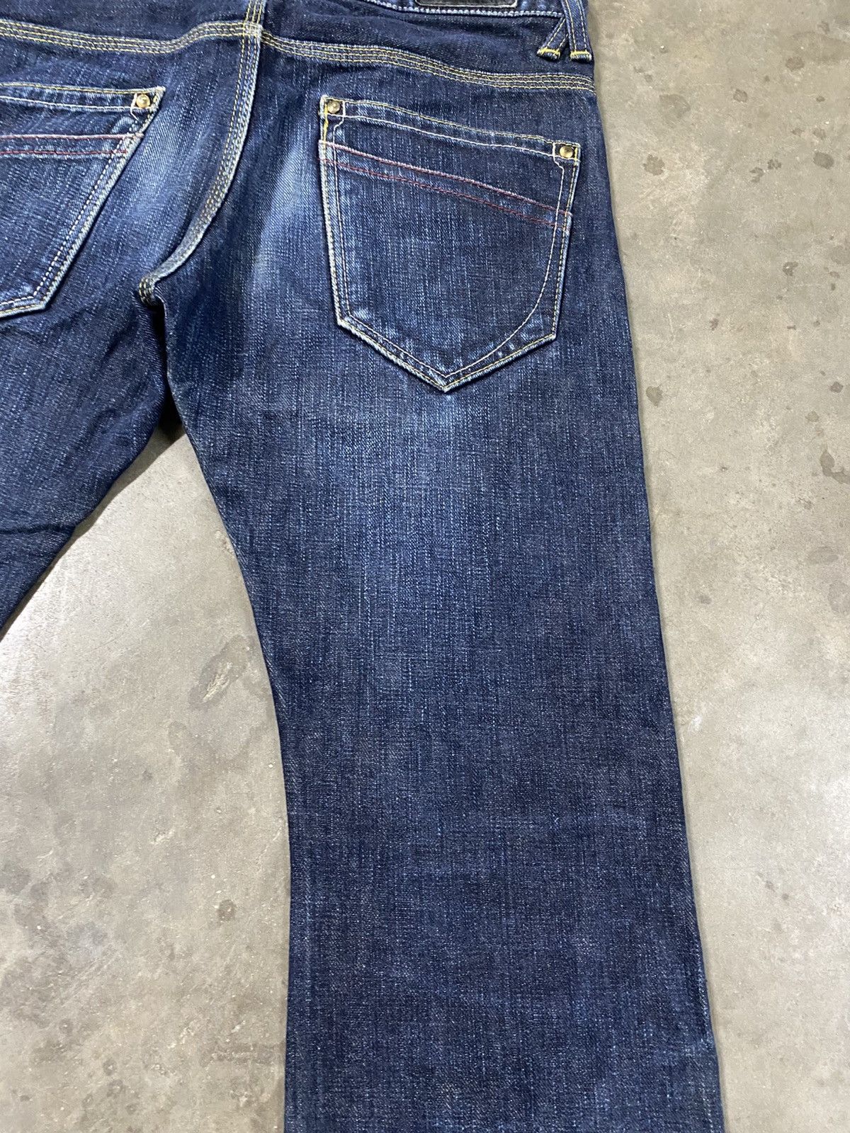 Blue Blue Japan × Boycott × Japanese Brand Flared🔥 Boycott Blue Jeans Made in Japan @207 Size US 30 / EU 46 - 5 Thumbnail