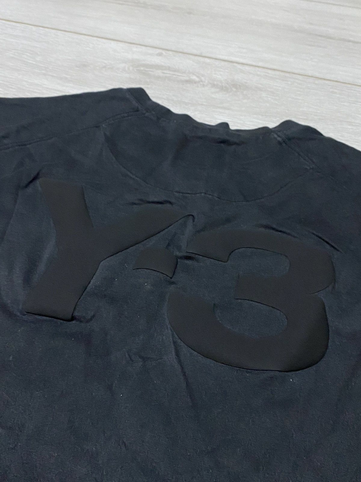 Yohji Yamamoto Y-3 Yohji Yamamoto vintage big logo t-shirt Adidas Size US M / EU 48-50 / 2 - 3 Thumbnail