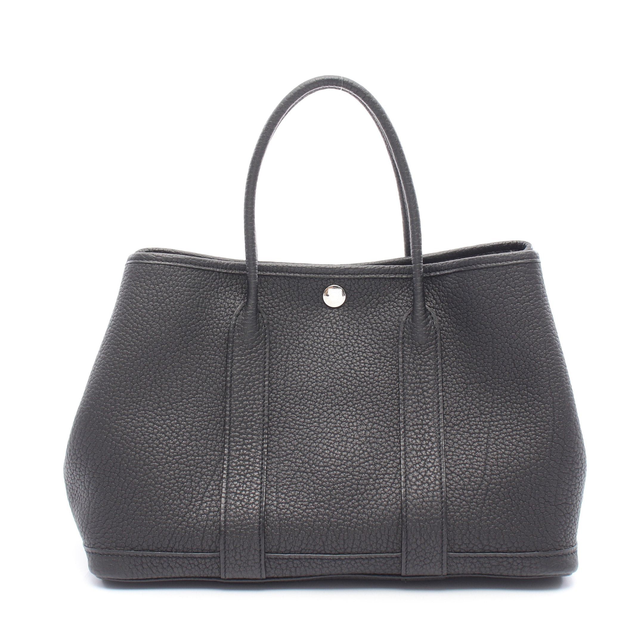 Hermes Hermes Garden Party Tpm Handbag Tote Bag Negonda Leather Black Silver Hardware T Stamp Size ONE SIZE - 1 Thumbnail