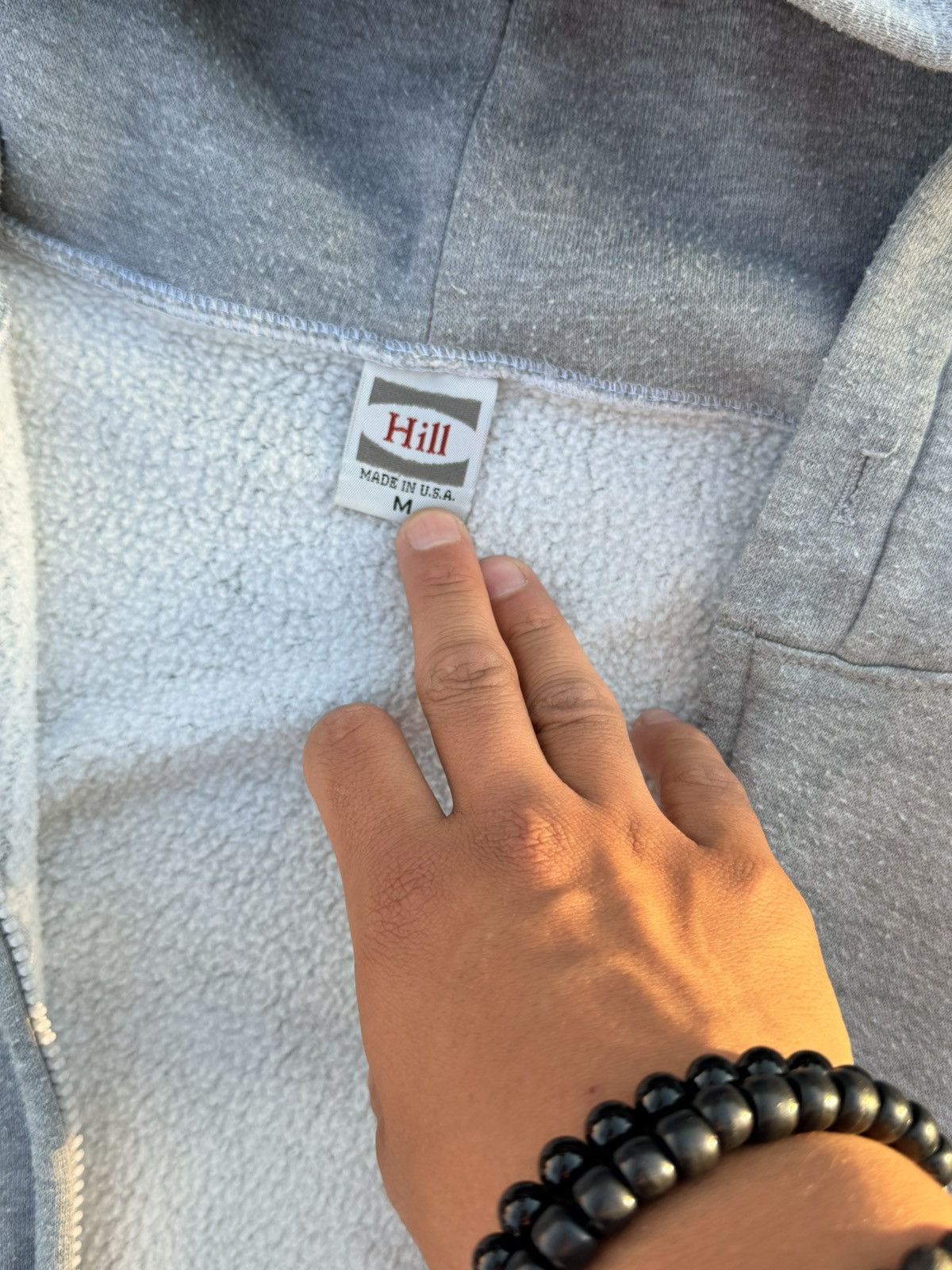 Other Thrifted Zip Up Jacket – Gray – Size M – Vintage Size US M / EU 48-50 / 2 - 4 Thumbnail