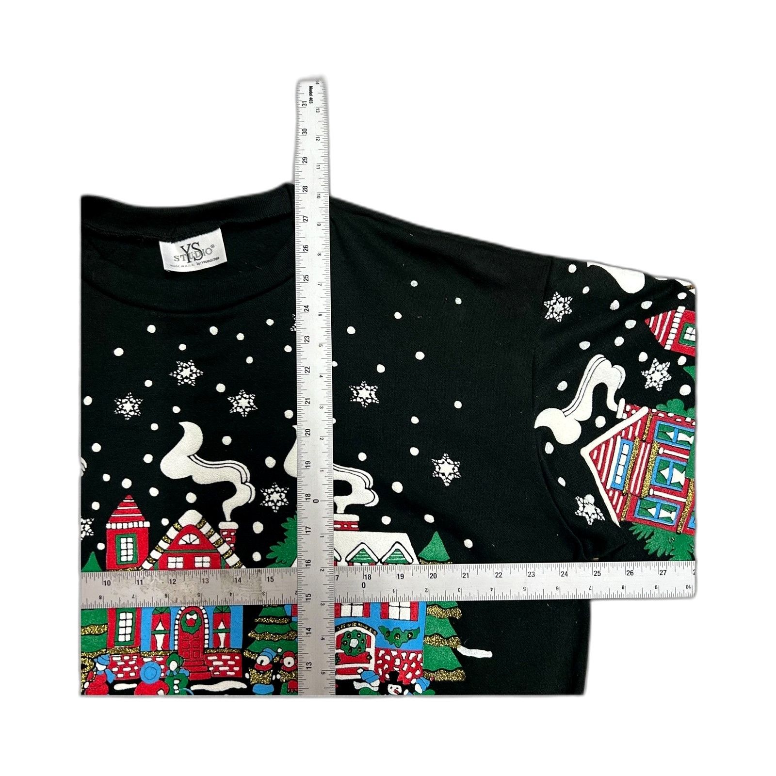 Acne Studios Vintage Christmas YS Studio Puff Print Sweater Men's 2XL Size US XXL / EU 58 / 5 - 5 Thumbnail