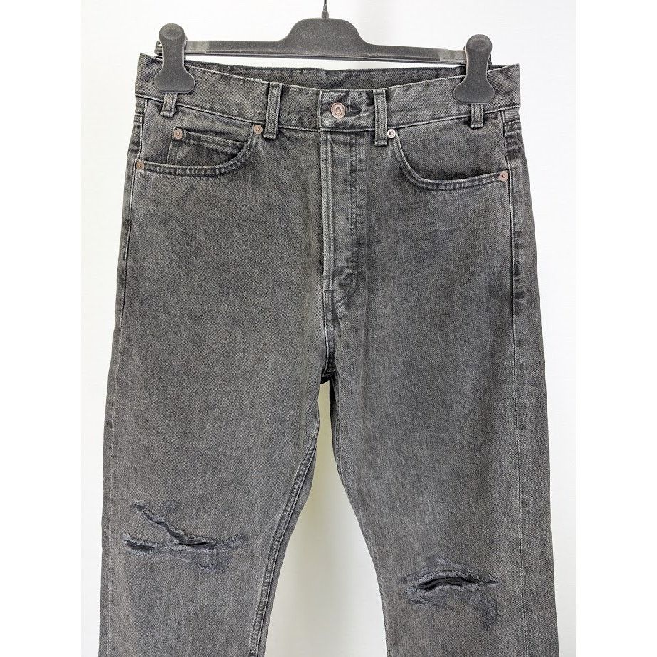 Celine o1rshd1 Denim Jeans in Black Size US 31 - 3 Thumbnail