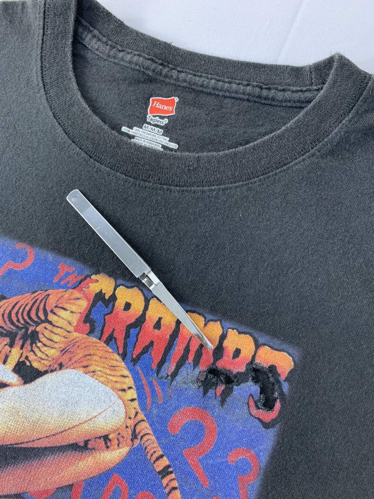 Band Tees The Cramps Bow Bow Psychobilly Monster Movie Tiger Lady Tee Size US M / EU 48-50 / 2 - 8 Thumbnail