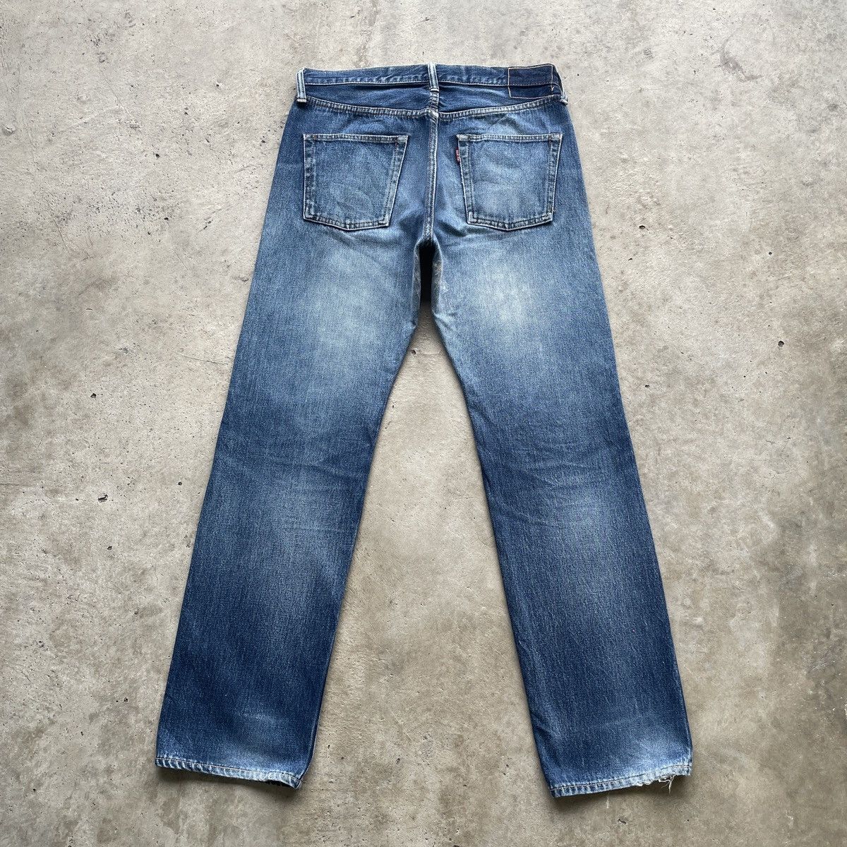 Denime W32💥 Vintage Denime Japan Faded Selvedge Jeans Pants Denim Size US 32 / EU 48 - 13 Thumbnail