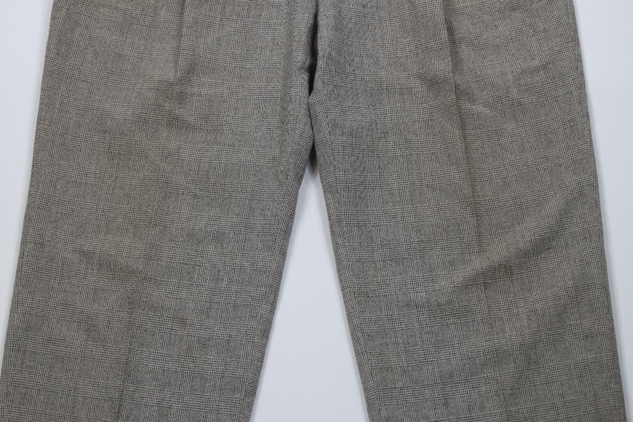 Vintage Vintage 70s Streetwear Houndstooth Wide Leg Chino Pants Size US 36 / EU 52 - 3 Thumbnail