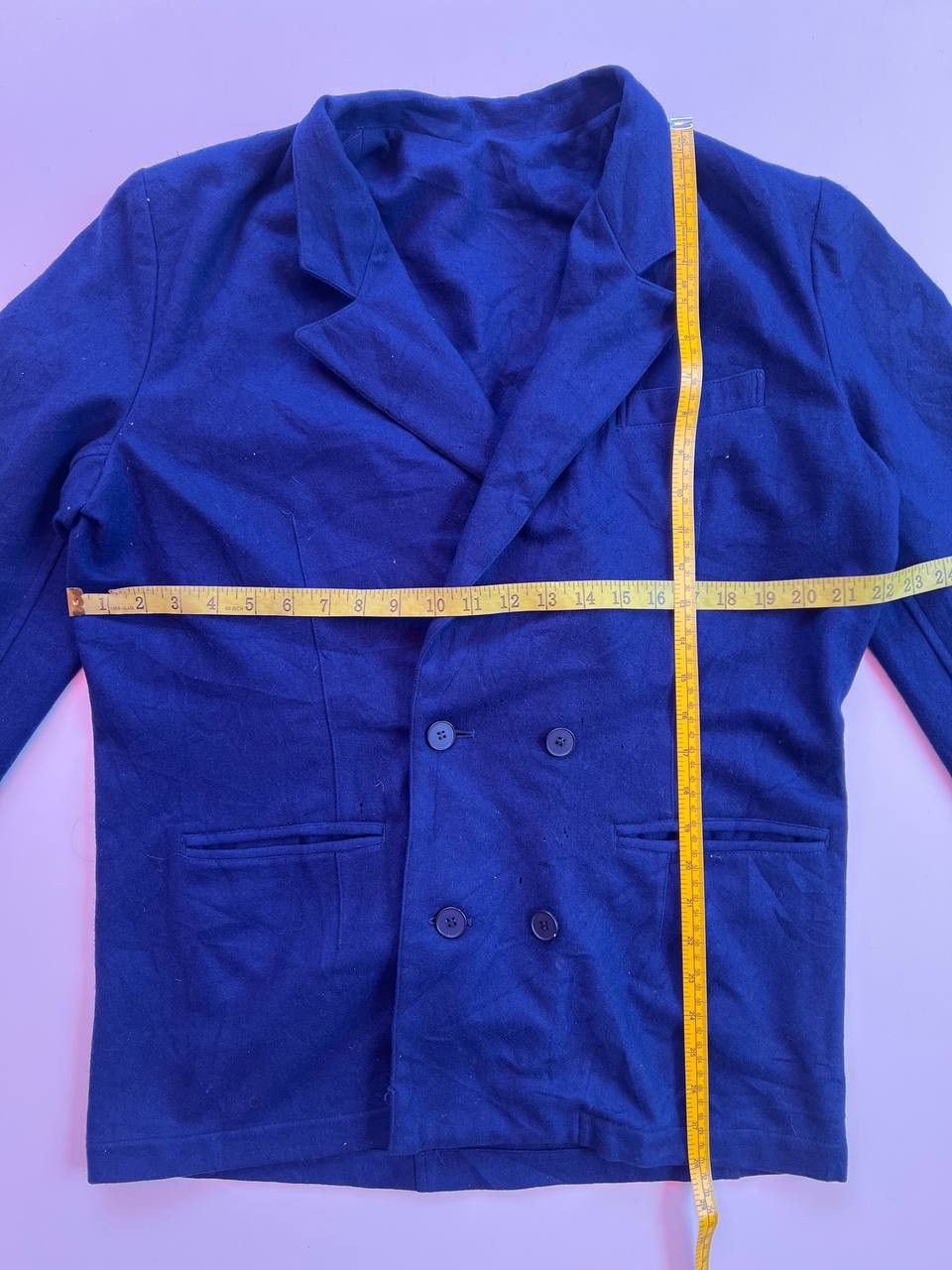Y's Vintage Y's Yohji Yamamoto indigo blazer Size 38R - 7 Thumbnail